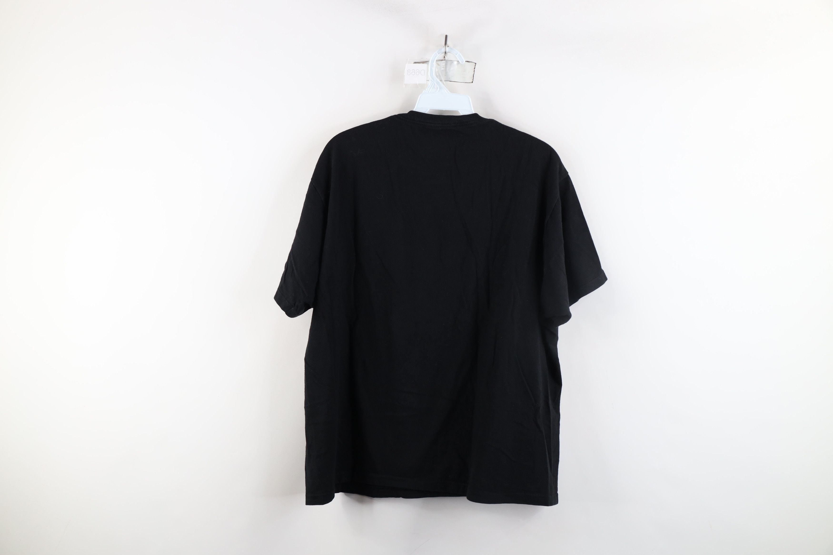 Vintage Vintage 90s Streetwear Fit Short Sleeve T-Shirt Black Cotton Size US XL / EU 56 / 4 - 9 Thumbnail