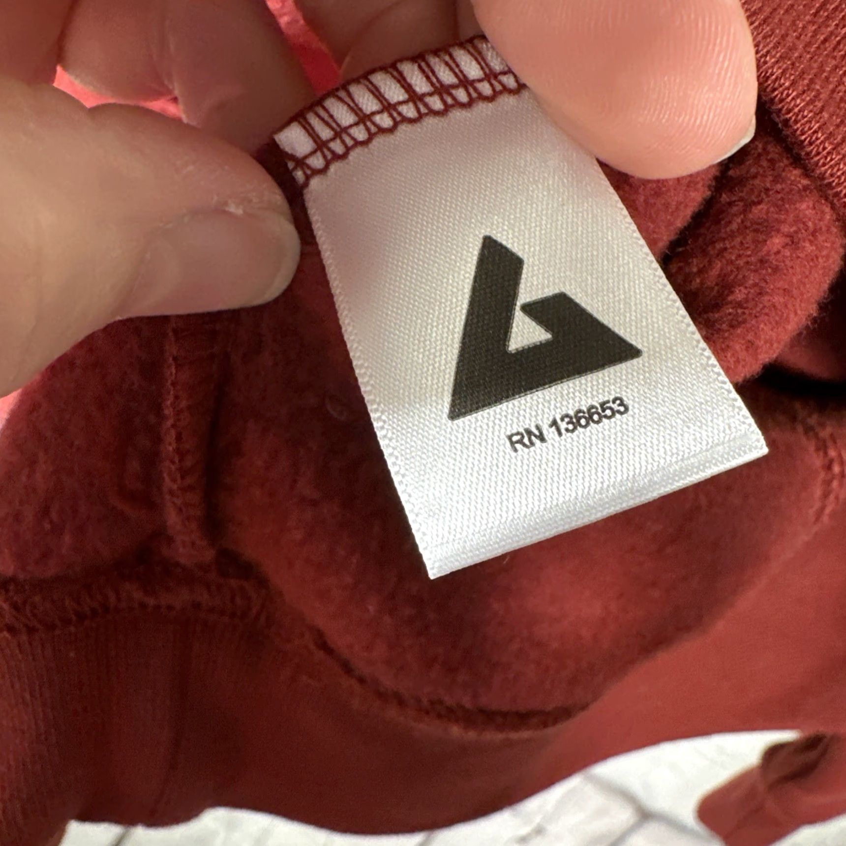 Vintage American Giant Sweatshirt Mens XL Red Midweight Carolina Quarter Zip NWOT Size US XL / EU 56 / 4 - 4 Thumbnail