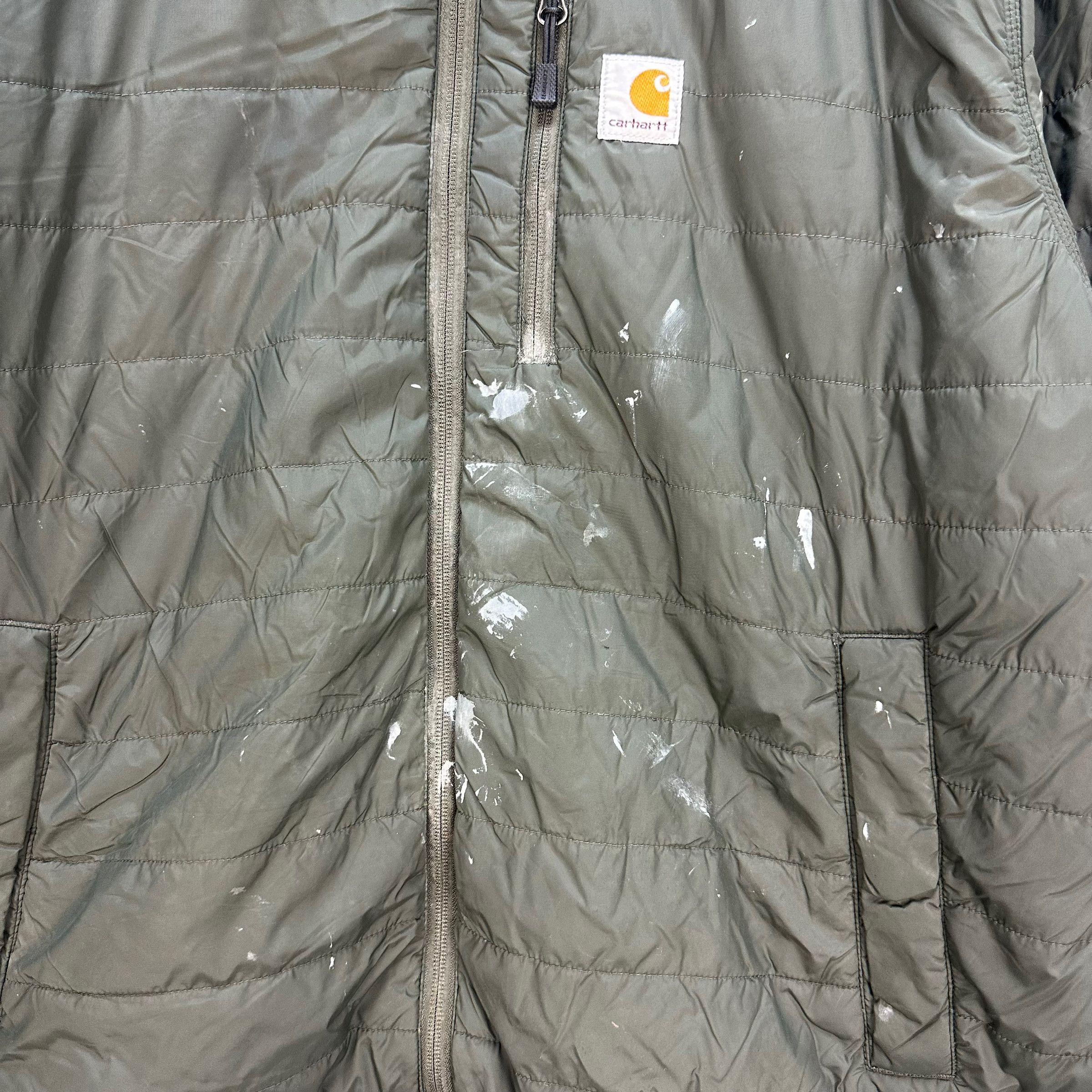 Carhartt TRASHED CARHARTT LIGHT PUFFER JACKET #8028-197 Size US L / EU 52-54 / 3 - 4 Thumbnail