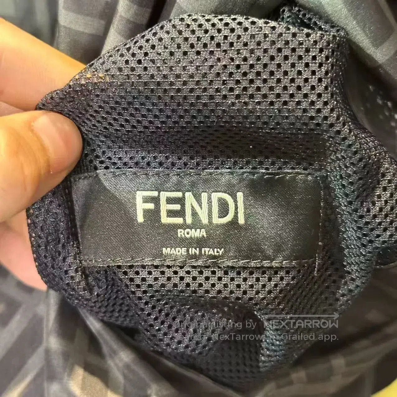 Fendi FENDI Logo Print Reversible Jacket. Size US L / EU 52-54 / 3 - 3 Thumbnail