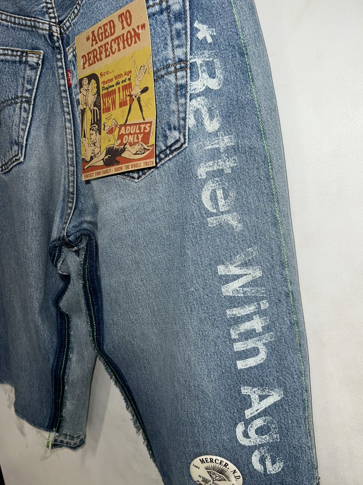 Better With Age Better With Age Campaign Long Denim Short Size US 34 / EU 50 - 11 Thumbnail