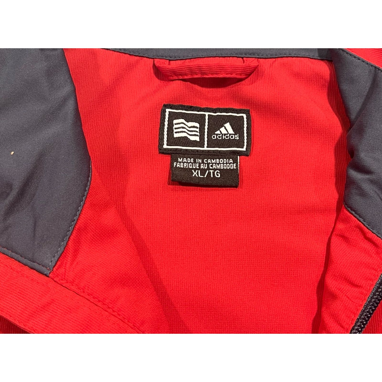 Adidas Adidas Wind ClimaProof Vest XL Sleeveless Full Zip Jacket Men Red Size US XL / EU 56 / 4 - 3 Thumbnail