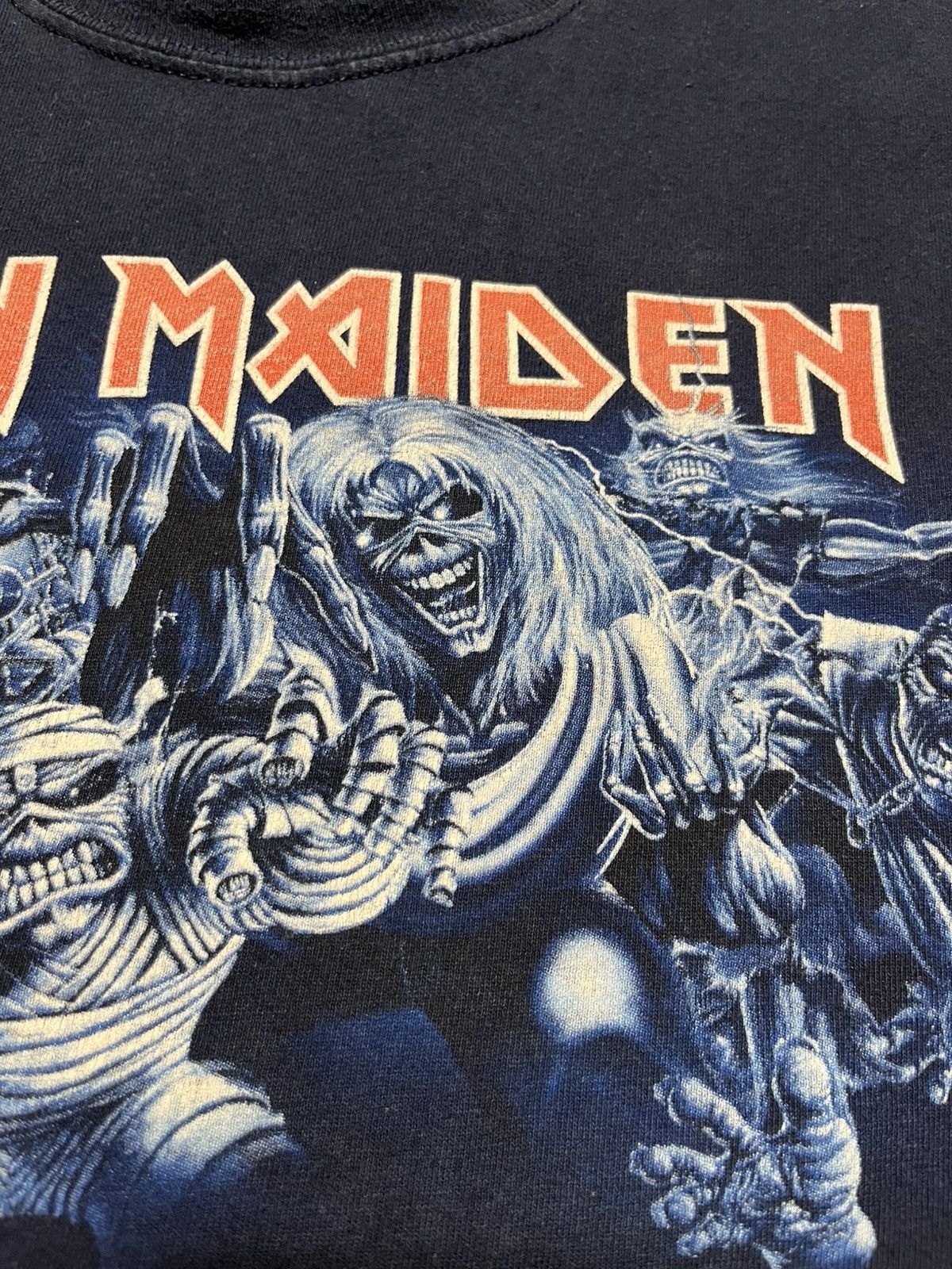 Iron Maiden Vintage Iron Maiden rock band tee Size US L / EU 52-54 / 3 - 3 Thumbnail