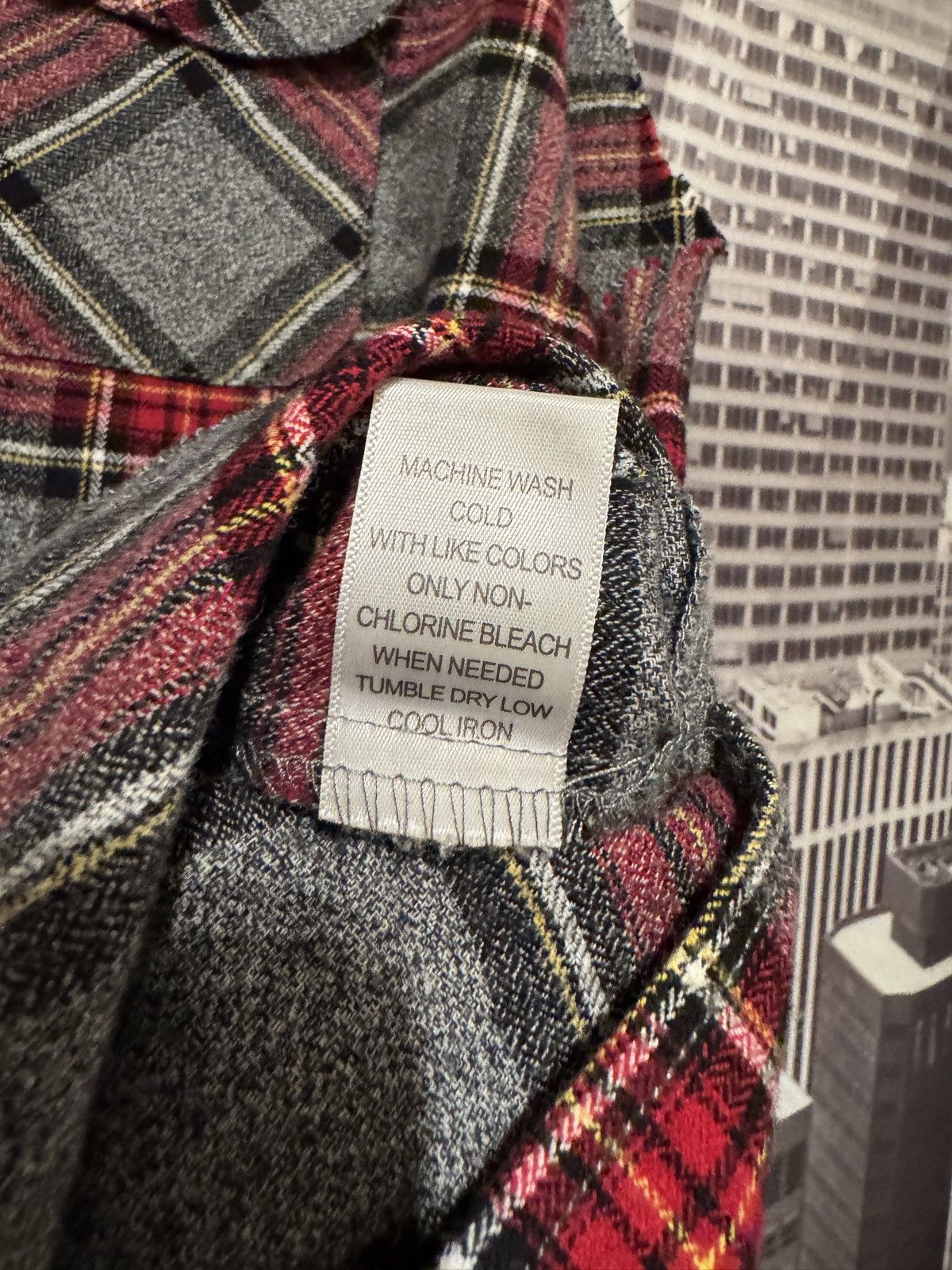 Fear of God 🔥FOG Fear of God Collection 2 Sleeveless Flannel Grey SZ S Size US M / EU 48-50 / 2 - 8 Thumbnail