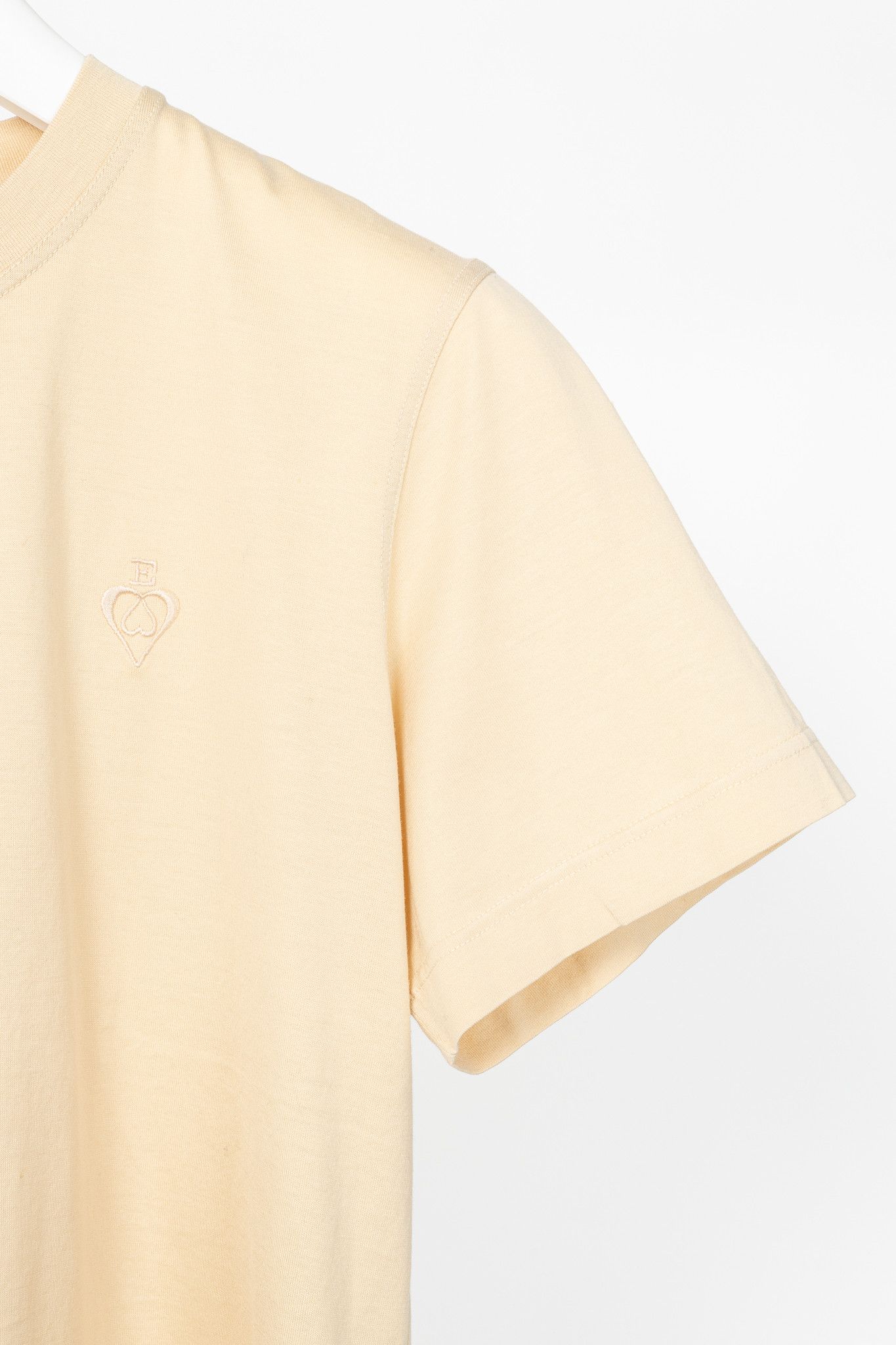 Escada Escada by Margaretha Ley Cream Cotton Embroidered T-Shirt Size S / US 4 / IT 40 - 5 Thumbnail