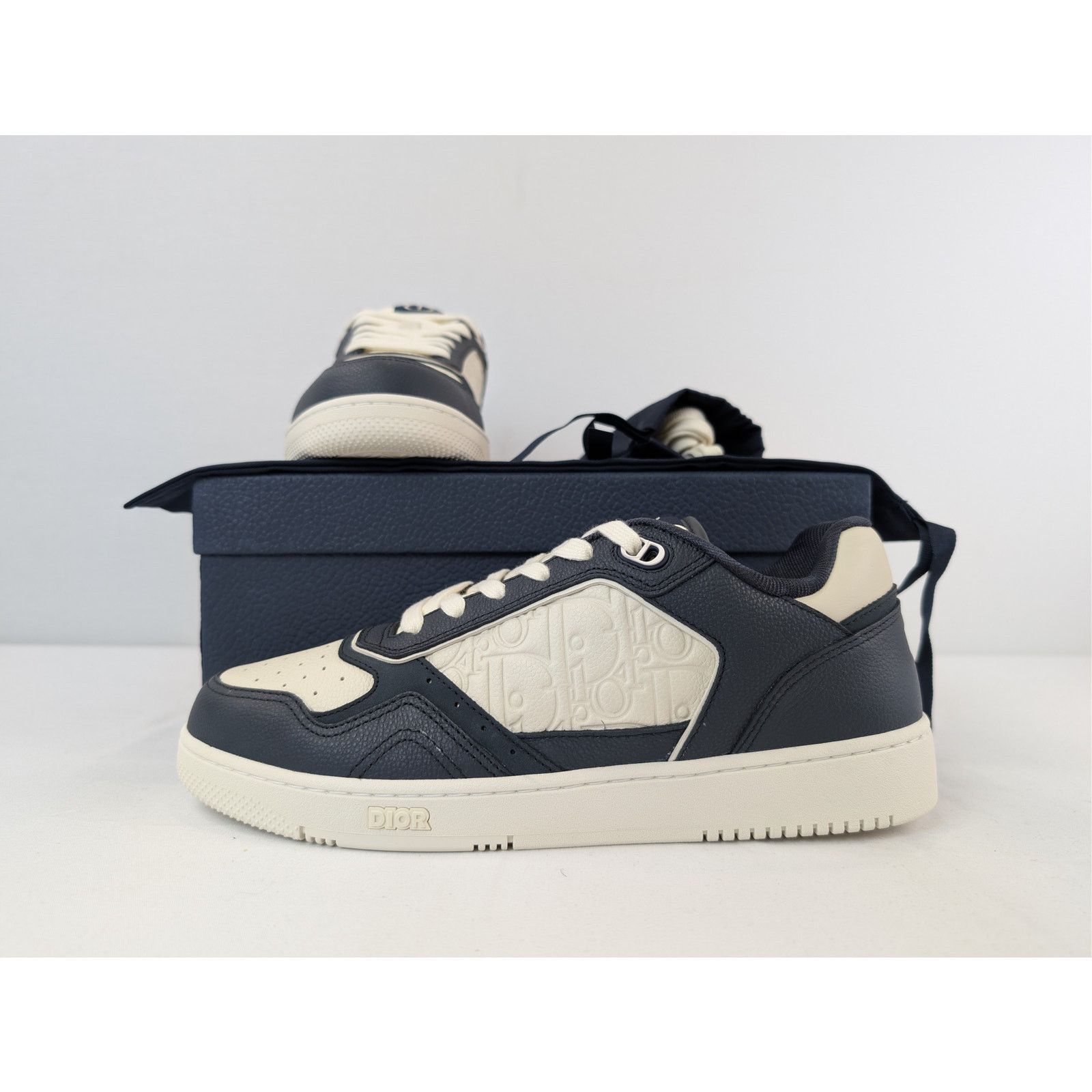 Dior o1rshd1 Low-Top Sneakers in Blue/Antique Size US 8.5 / EU 41-42 - 20 Thumbnail