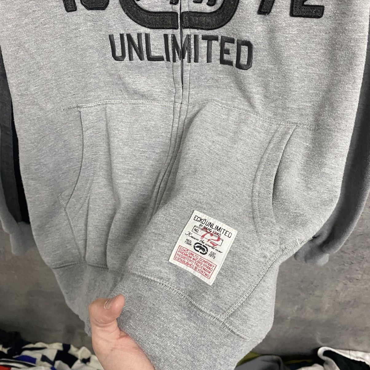 Ecko Unltd. Crazy Vintage Ecko Unltd Y2K Zip Hoodie Japan Style Size US XL / EU 56 / 4 - 6 Thumbnail