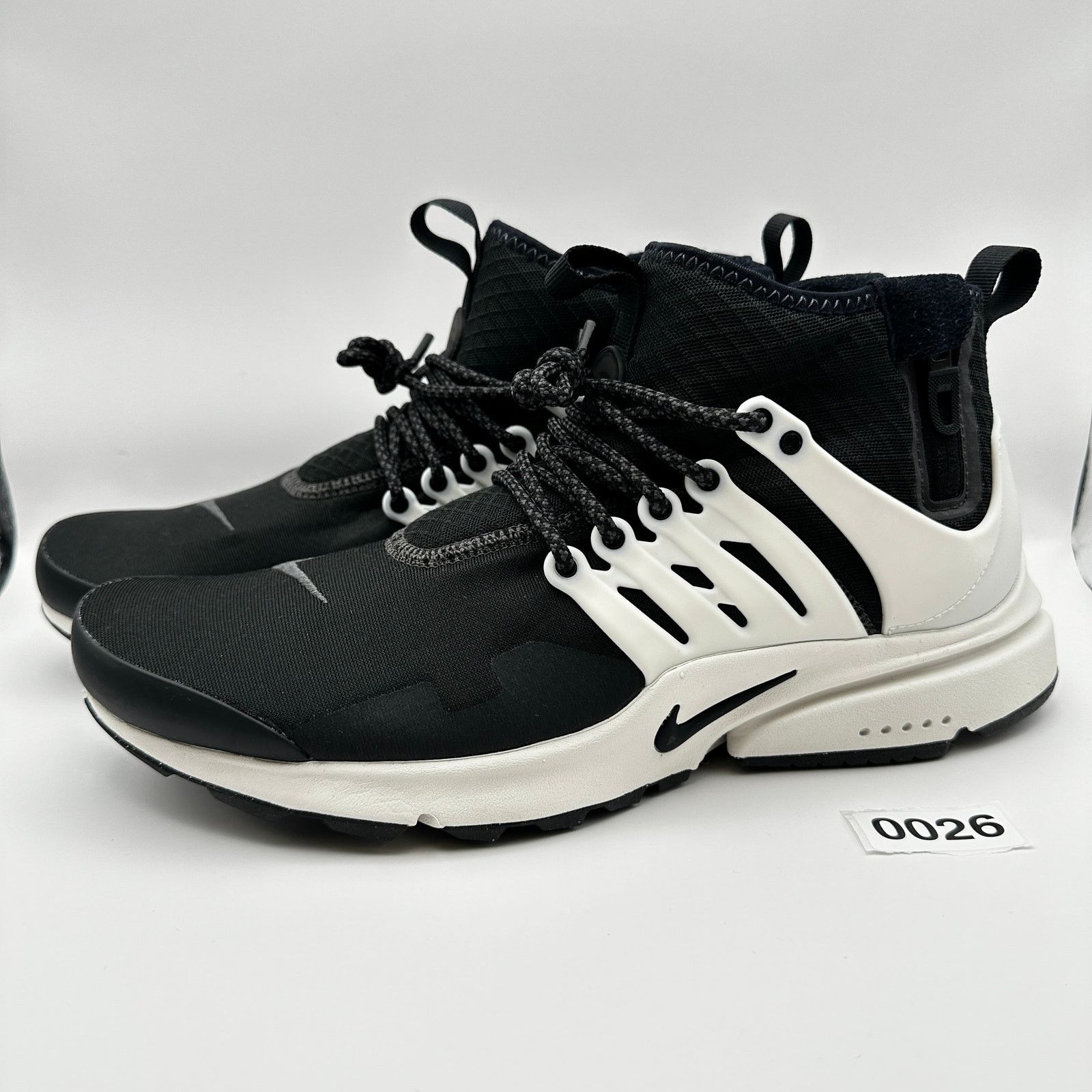 Nike Mens sz 10 Air Presto Mid Utility FB9695-001 Phantom