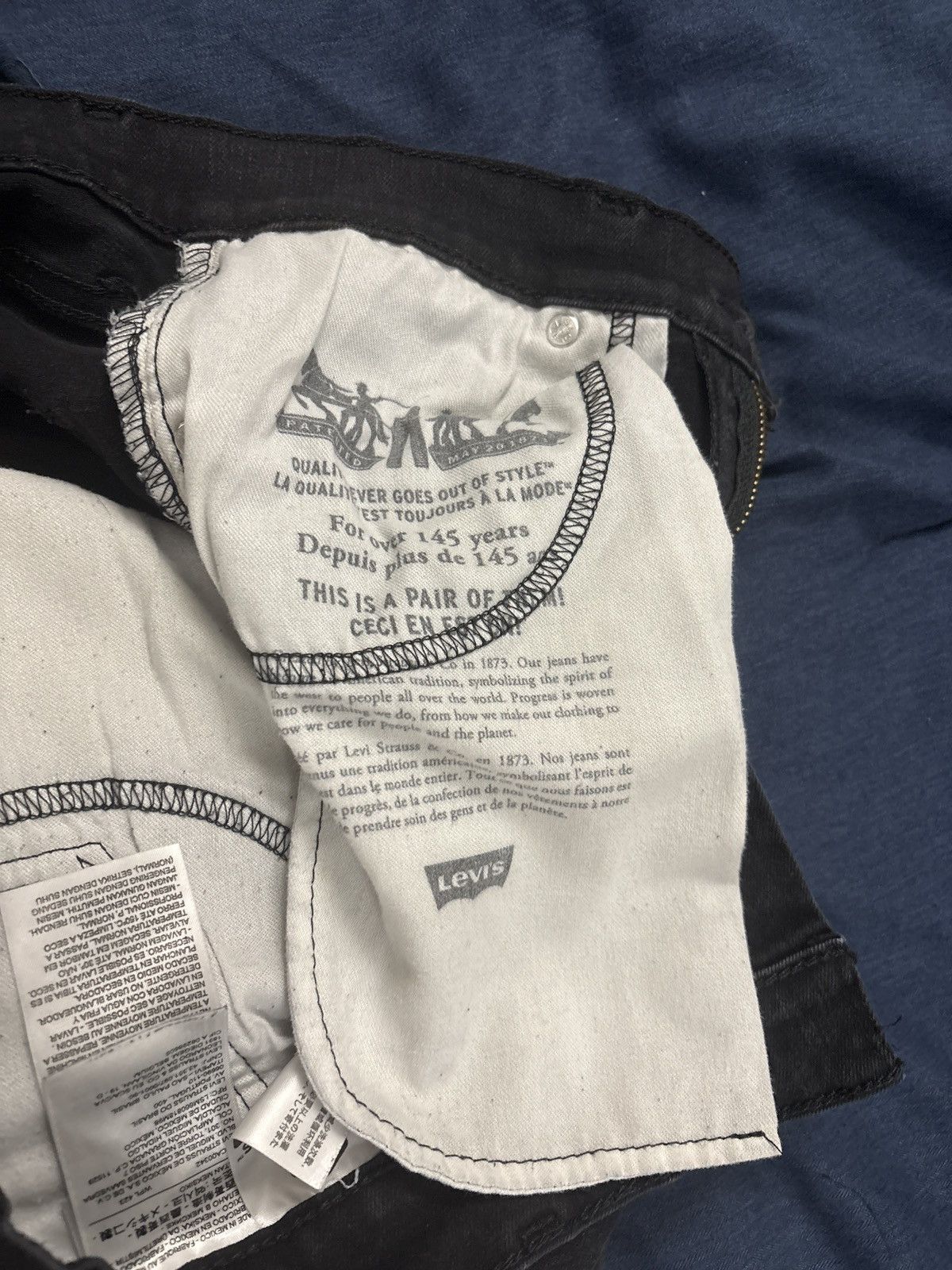 Polo Ralph Lauren Polo ralph lauren black jeans Size US 32 / EU 48 - 6 Thumbnail