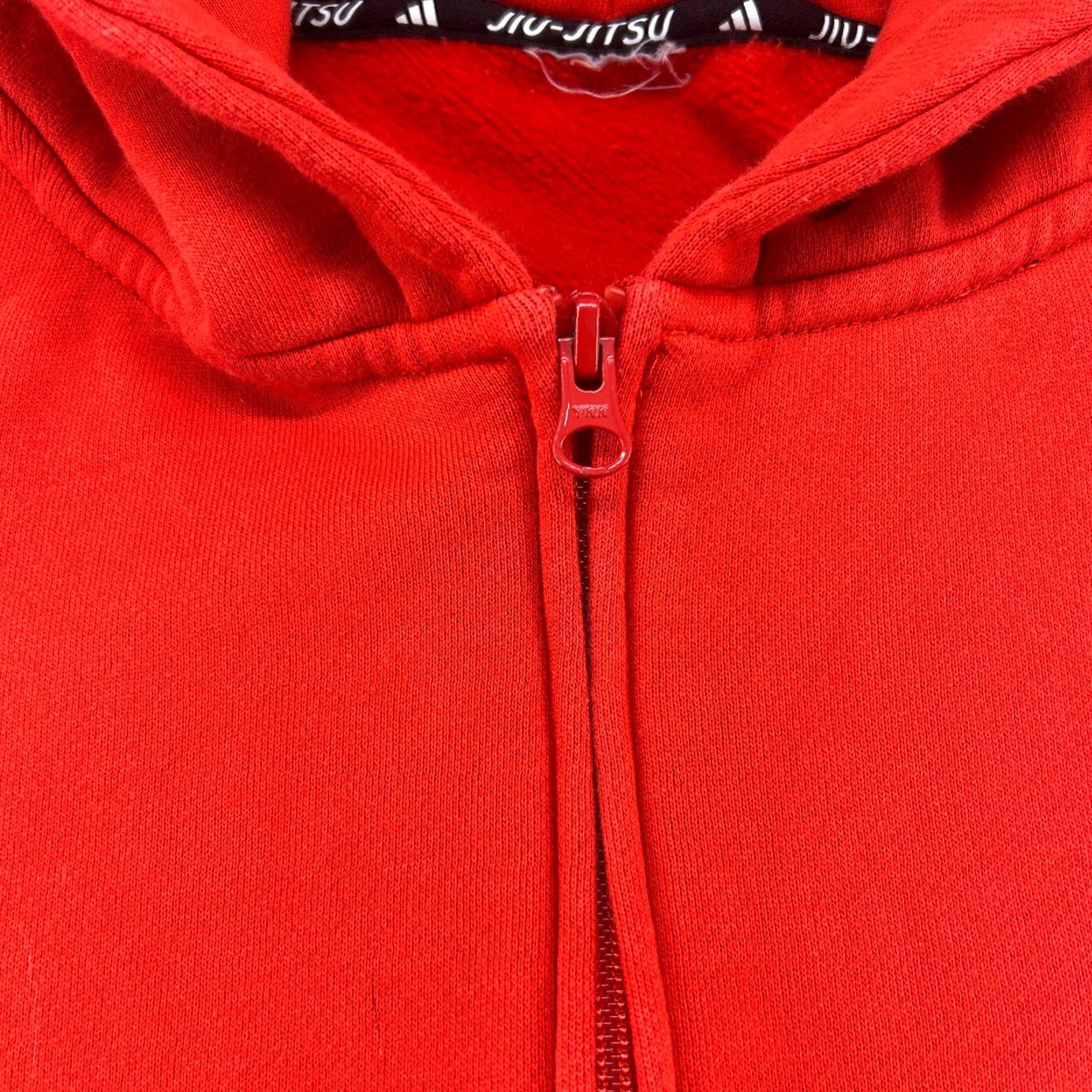 Adidas Gracie Barra Jiu Jitsu Hoodie Mens L Red Adidas Full Zip Sweatshirt Size US L / EU 52-54 / 3 - 5 Thumbnail