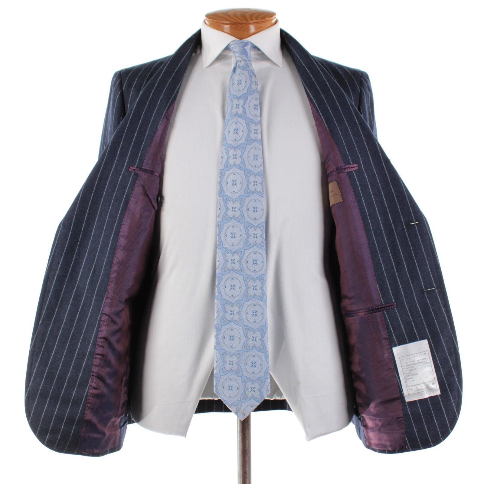 Other Stile Latino Suit Size US 40 Regular in Blue Size 40R - 7 Thumbnail