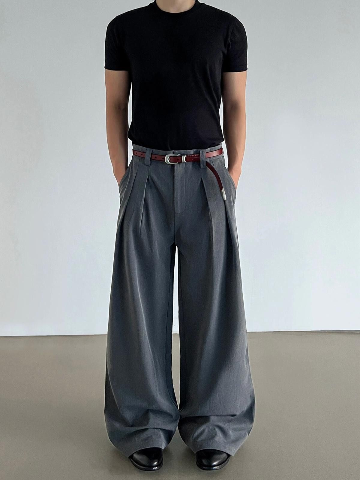 Vintage Wide-Leg Trousers Size US 28 / EU 44 - 4 Thumbnail