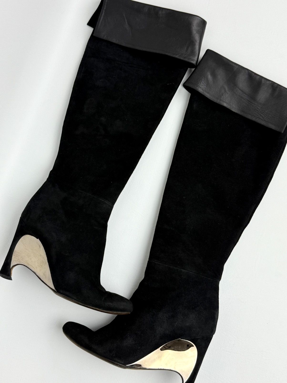 Dior Dior - Raf Simons - AW/2014 - Mirror - Runway - Wedge Boots Size US 6.5 / IT 36.5 - 3 Thumbnail