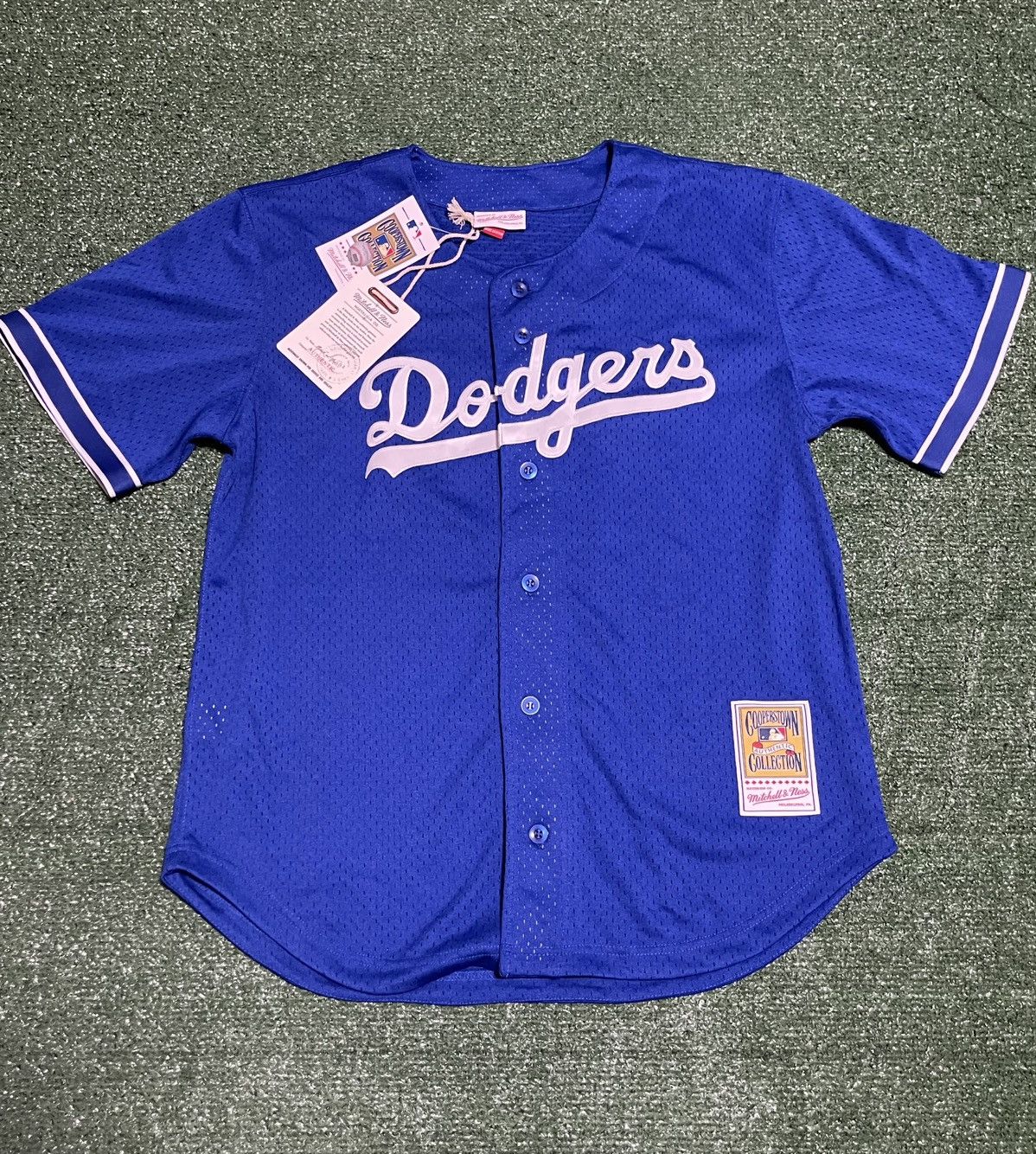 Mitchell & Ness Mitchell & Ness Los Angeles Dodgers Jersey Men Blue Size US M / EU 48-50 / 2 - 1 Thumbnail
