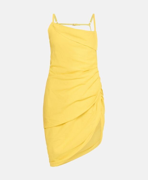 Cocktail Dress in Yellow, Women's (Size Xs)