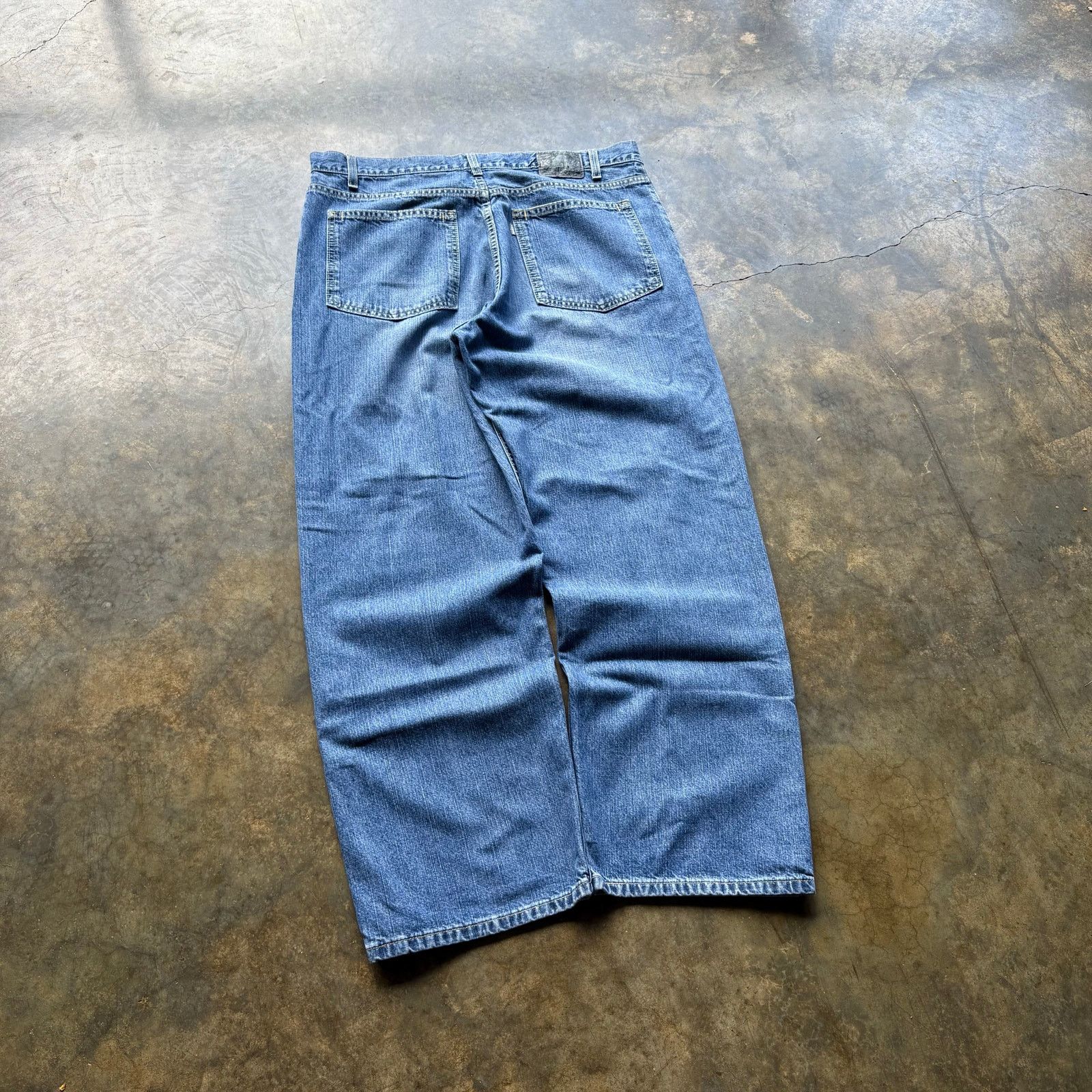 Levi's Crazy Vintage Baggy Wide Leg Levis Silver Tab Jeans Size US 36 / EU 52 - 2 Thumbnail