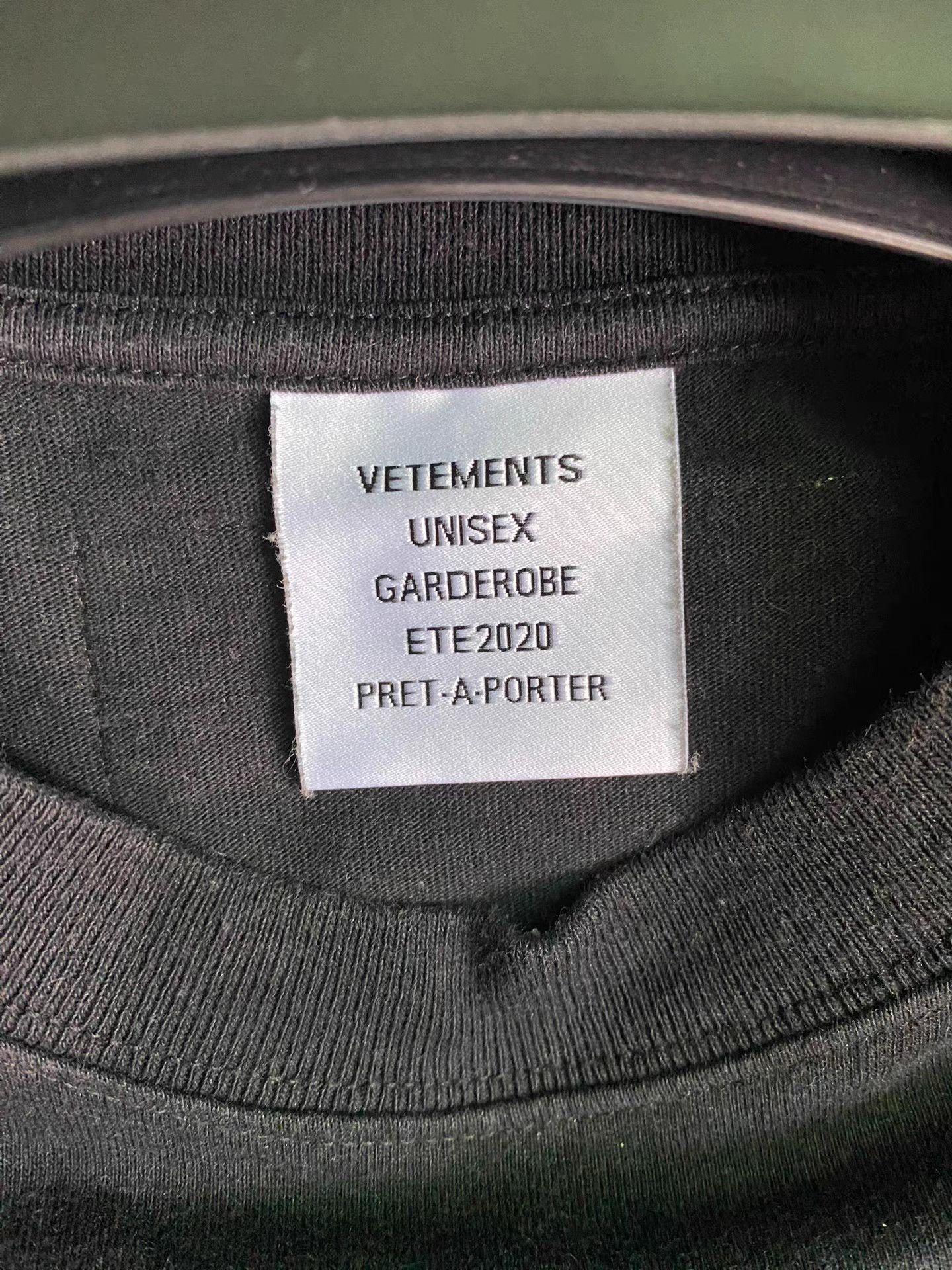 Vetements Vetements Logo T-shirt Size US XS / EU 42 / 0 - 5 Thumbnail