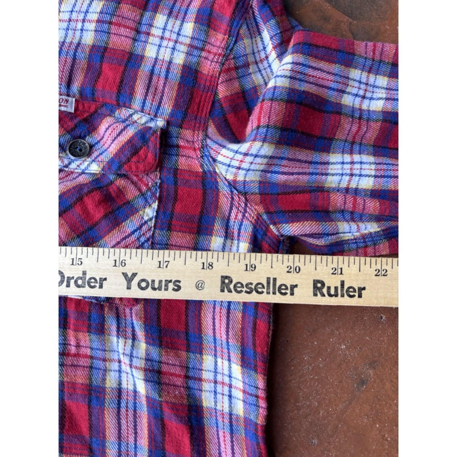 True Religion True Religion Plaid Flannel Shirt Regular Medium Men Button-Up Western Jacket? Size US M / EU 48-50 / 2 - 5 Thumbnail