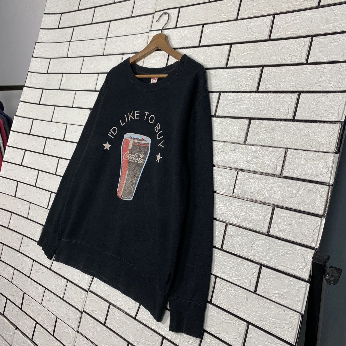 Japanese Brand Vintage Sweatshirt UT X Coca Cola Big Logo Size US L / EU 52-54 / 3 - 3 Thumbnail