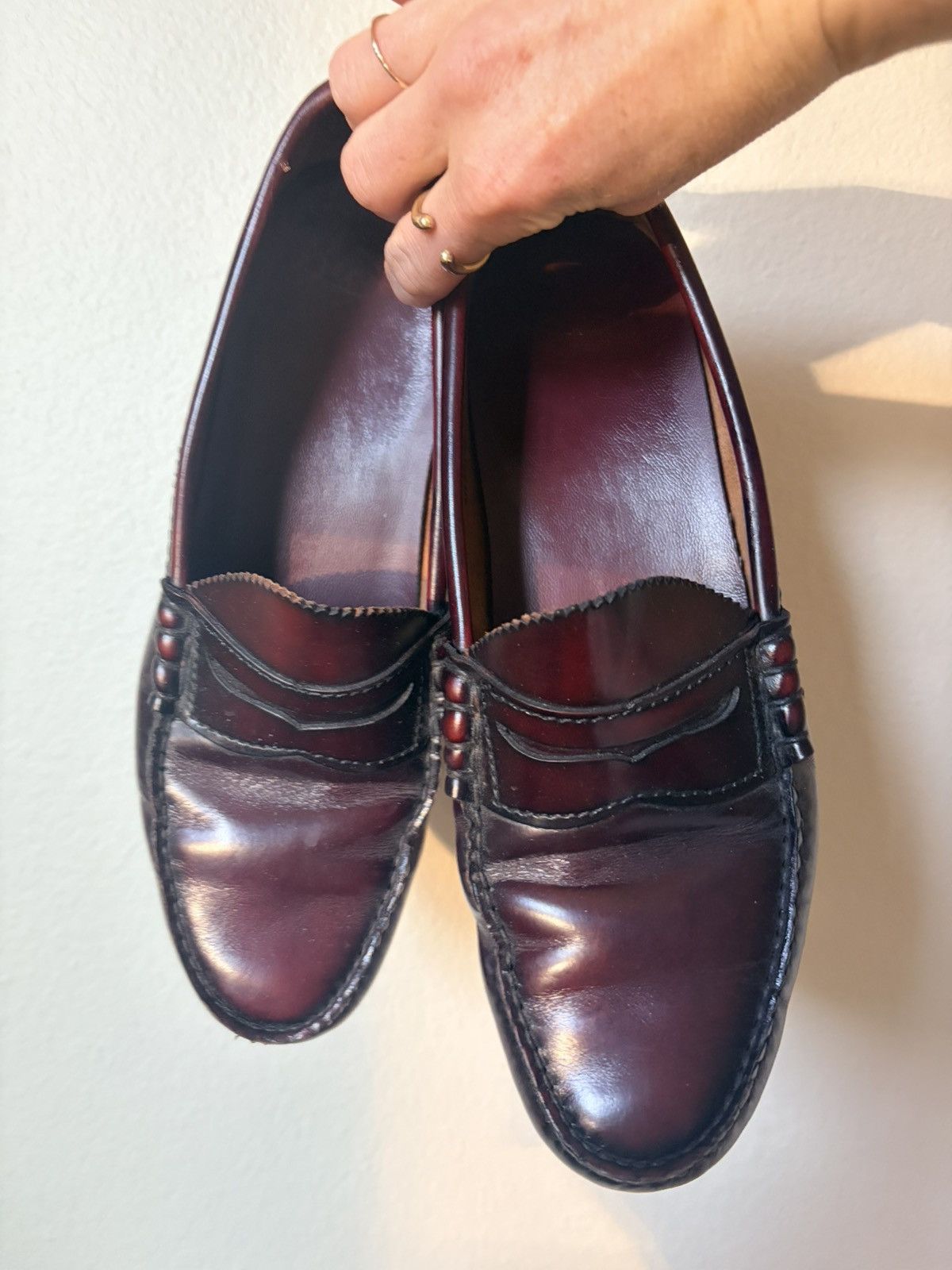 Other Vintage Leather Men’s (Neolite Sole) Loafers Size US 9.5 / EU 42-43 - 1 Thumbnail