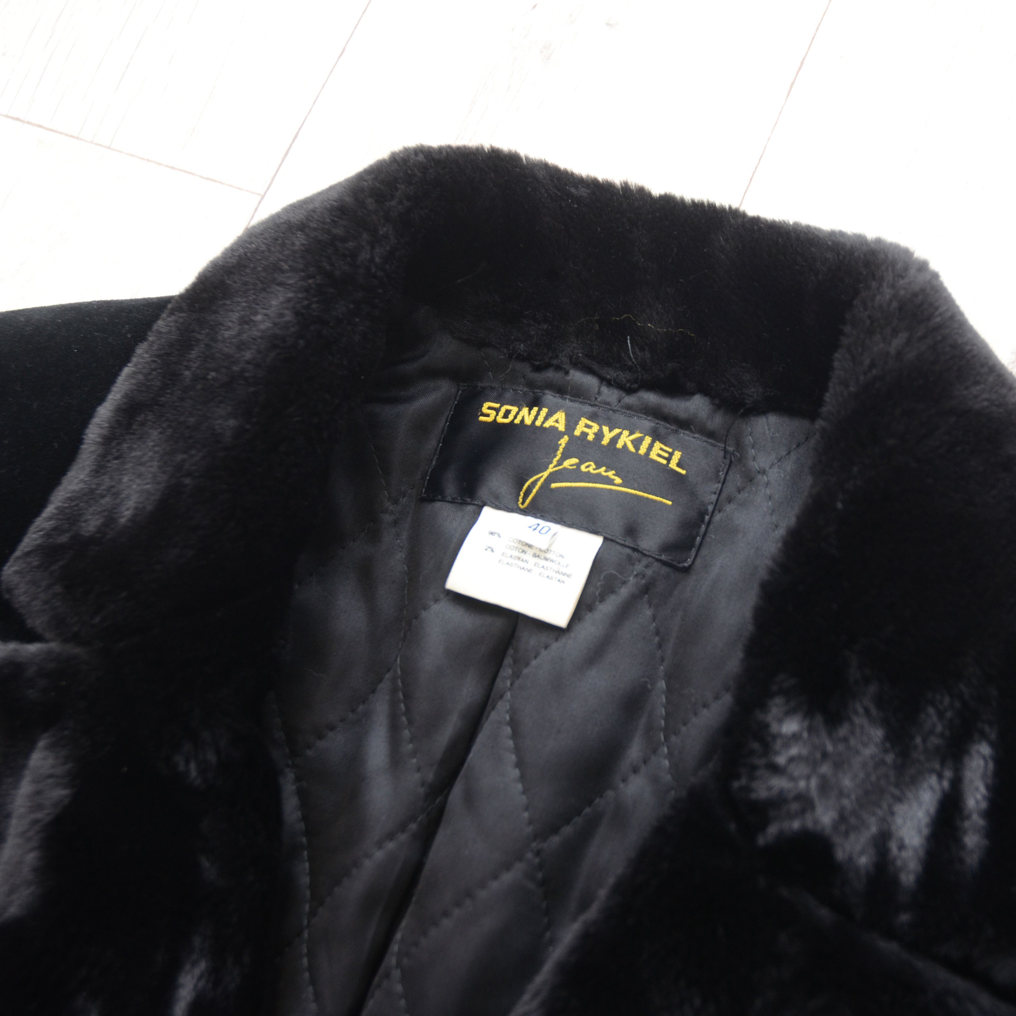 Sonia Rykiel Sonia Rykiel Paris Velvet Vintage Coat Velour Avant Garde Size M / US 6-8 / IT 42-44 - 11 Thumbnail