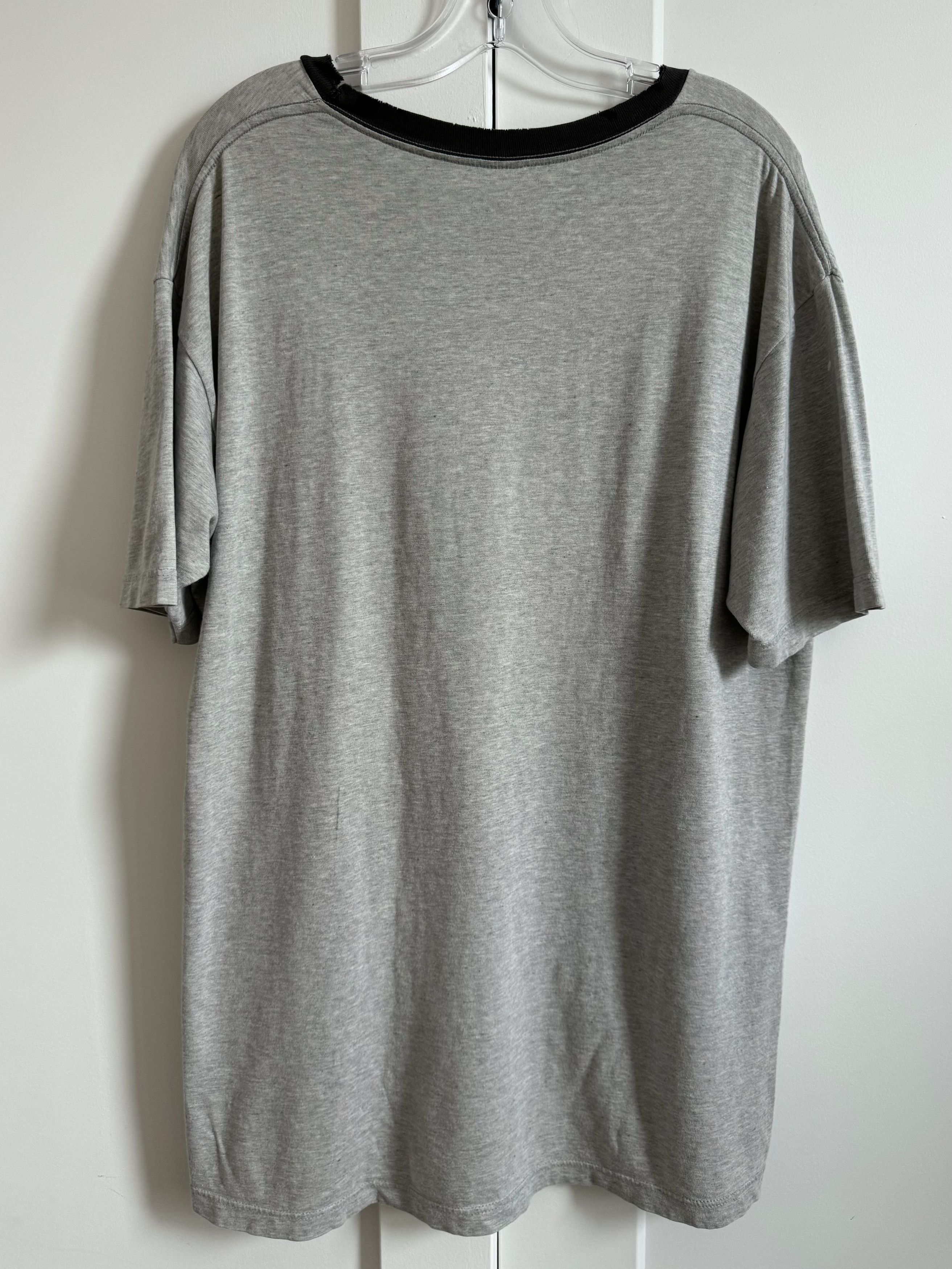 Polo Ralph Lauren Distressed Vintage Polo Ralph Lauren Grey Flag T-shirt Size US L / EU 52-54 / 3 - 5 Thumbnail