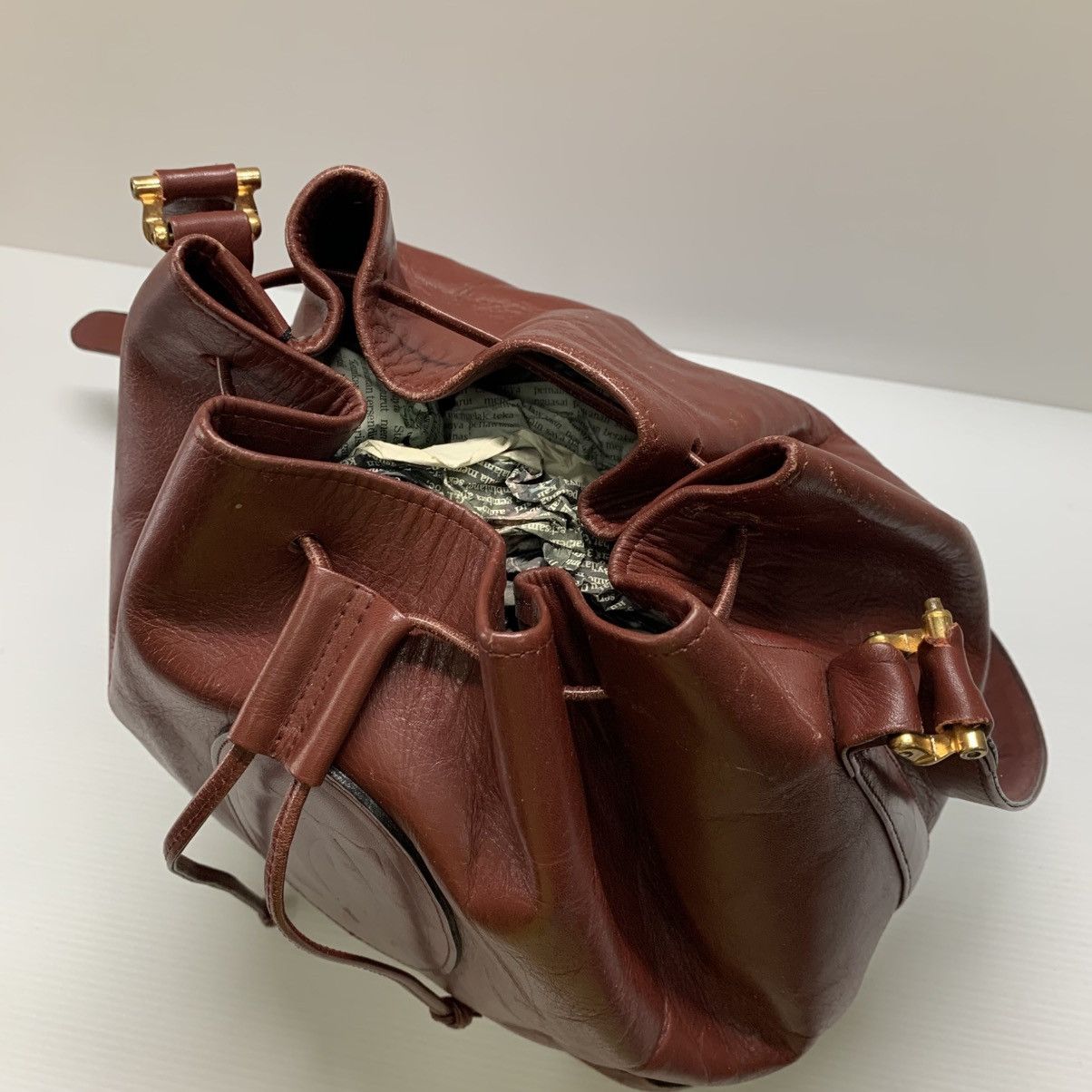 Cartier Cartier Vintage Leather Bucket Bag Size ONE SIZE - 8 Thumbnail