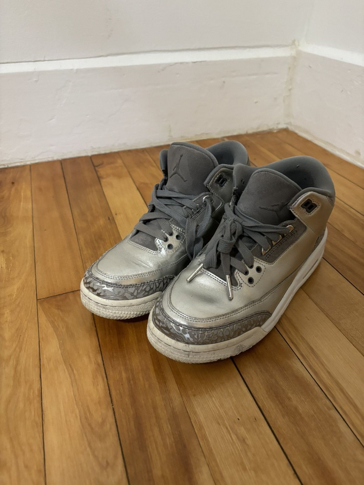 Jordan Brand Nike Air Jordan 3 Chrome sz 7Y Grailed