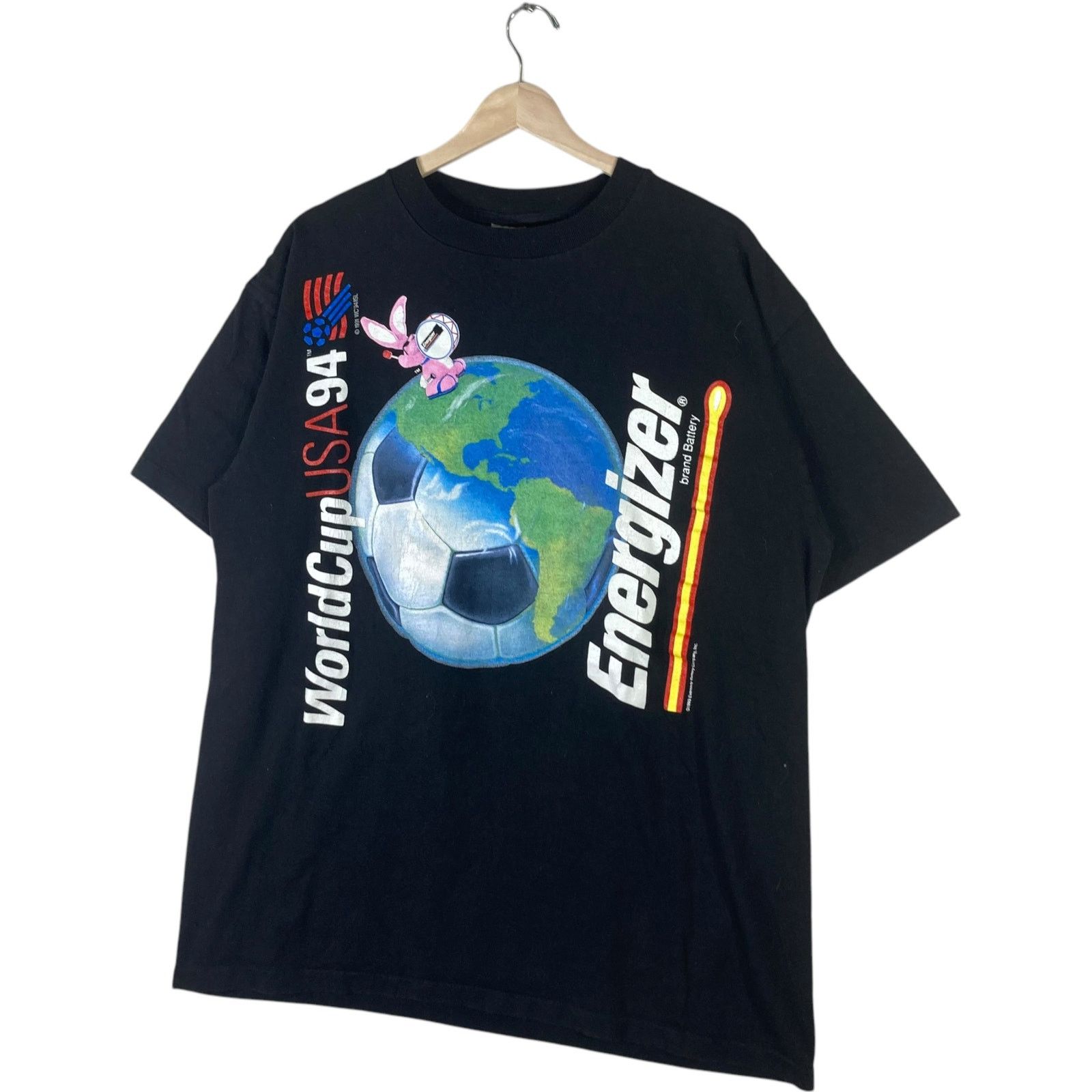 Vintage Vintage Energizer Bunny World Cup USA Tee Men's XL 1994 Size US XL / EU 56 / 4 - 3 Thumbnail