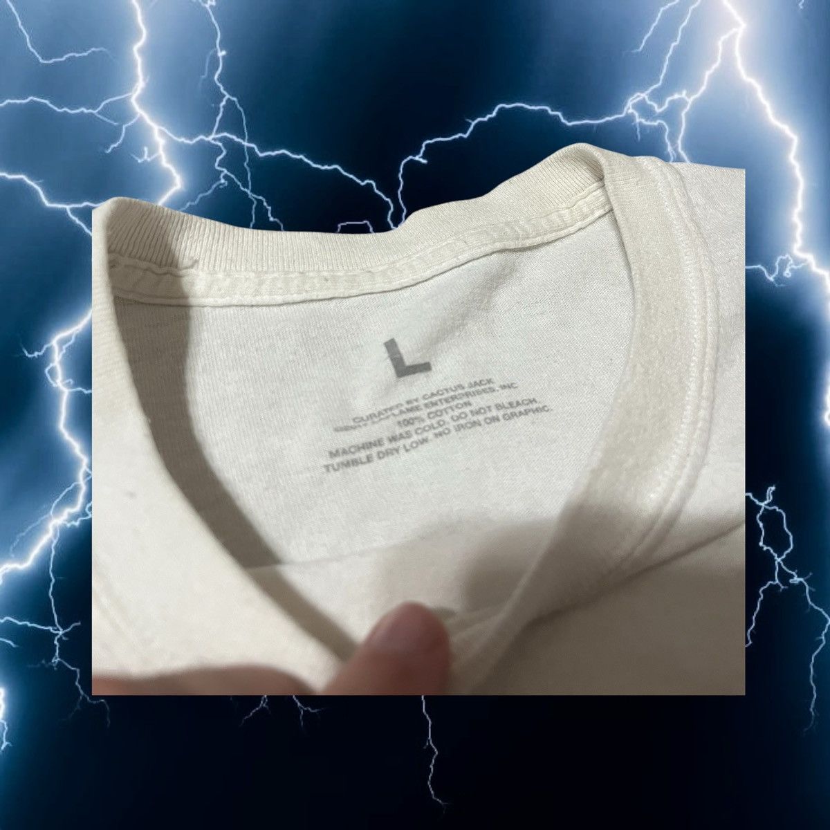Travis Scott Travis Scott Free The Rage Mugshot Tee Size US L / EU 52-54 / 3 - 3 Thumbnail