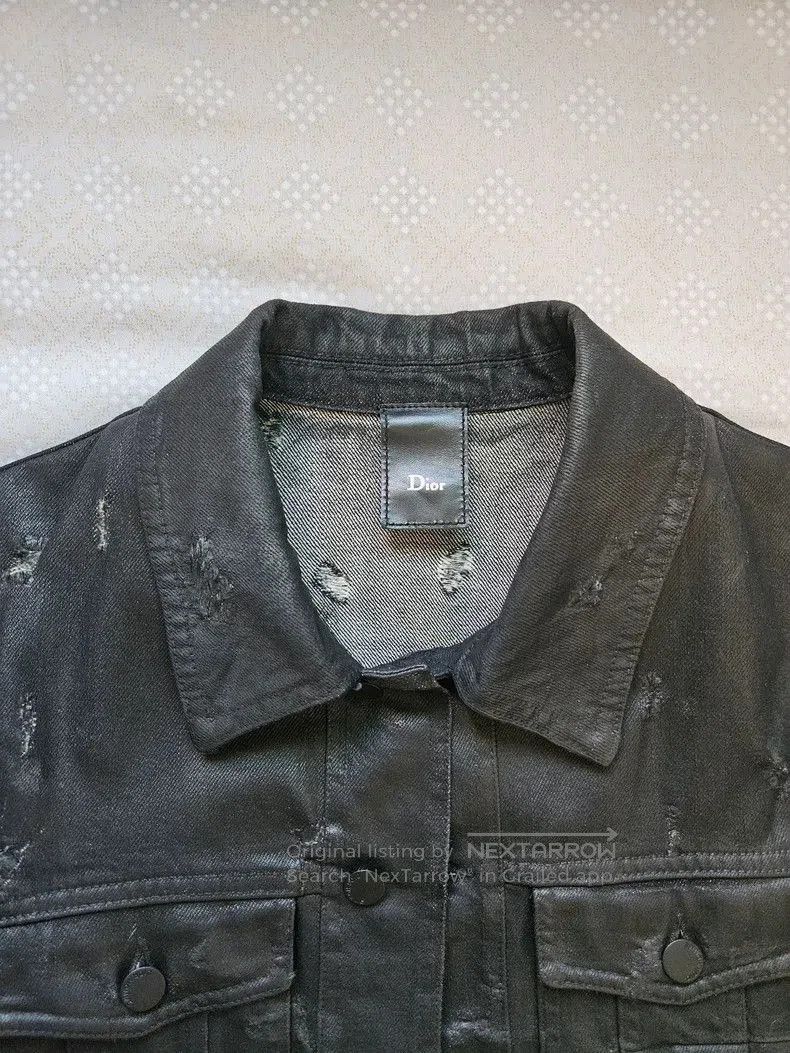 Dior Dior Homme Distressed Denim Jacket. Size US S / EU 44-46 / 1 - 6 Thumbnail