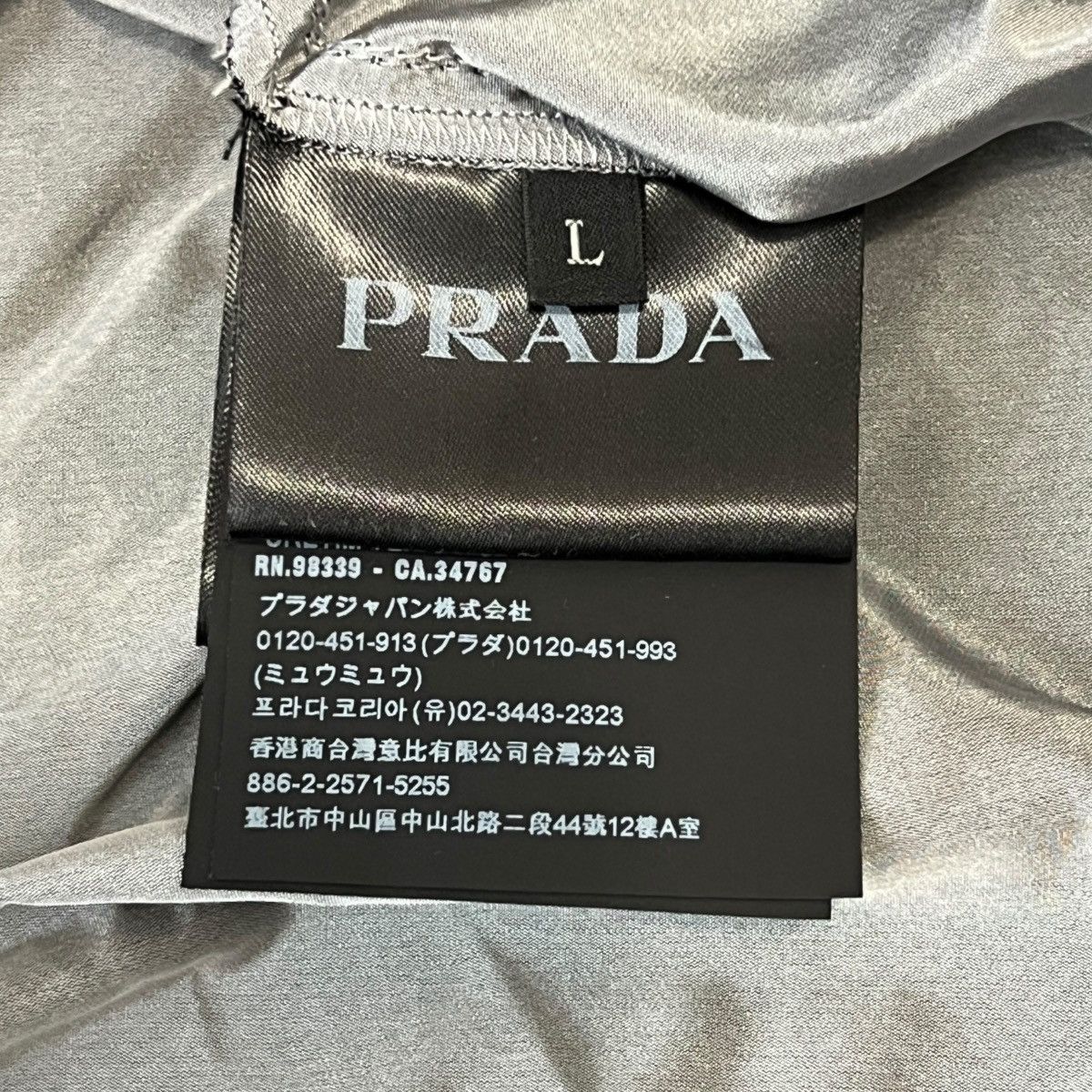 Prada PRADA 22AW RAF SIMONS Silk All In One Triangle Jumpsuit Size US 32 / EU 48 - 8 Thumbnail