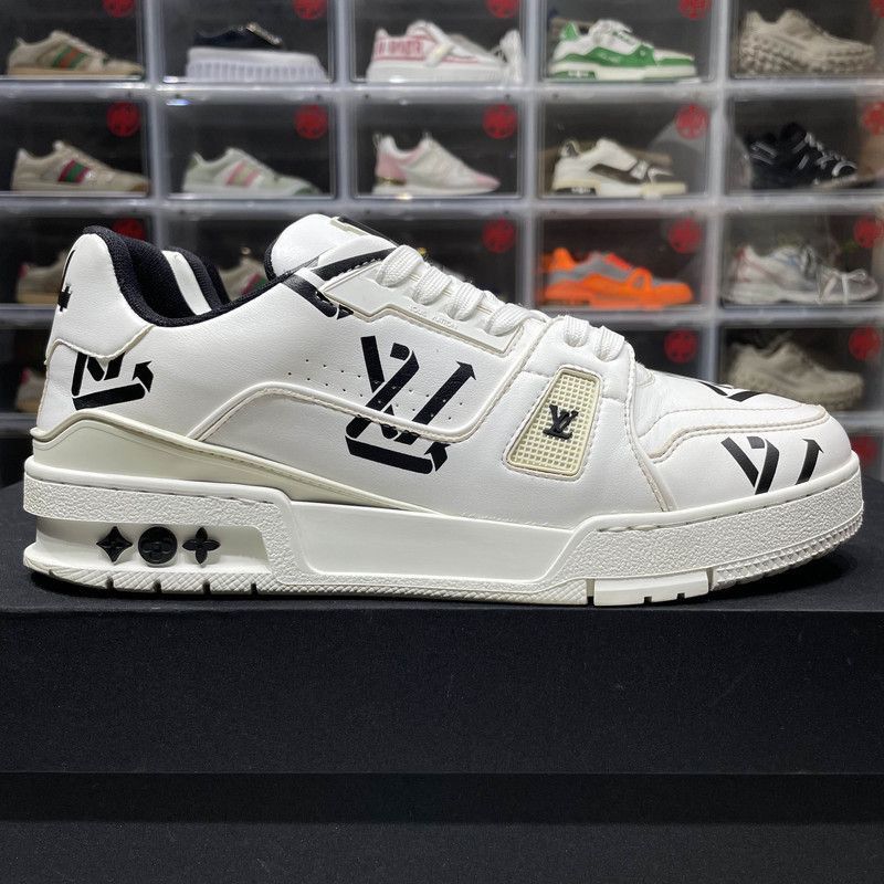 Louis Vuitton Louis Vuitton Trainer Fashion Low-Top Sneakers -2505 Size US 8 / IT 38 - 2 Thumbnail