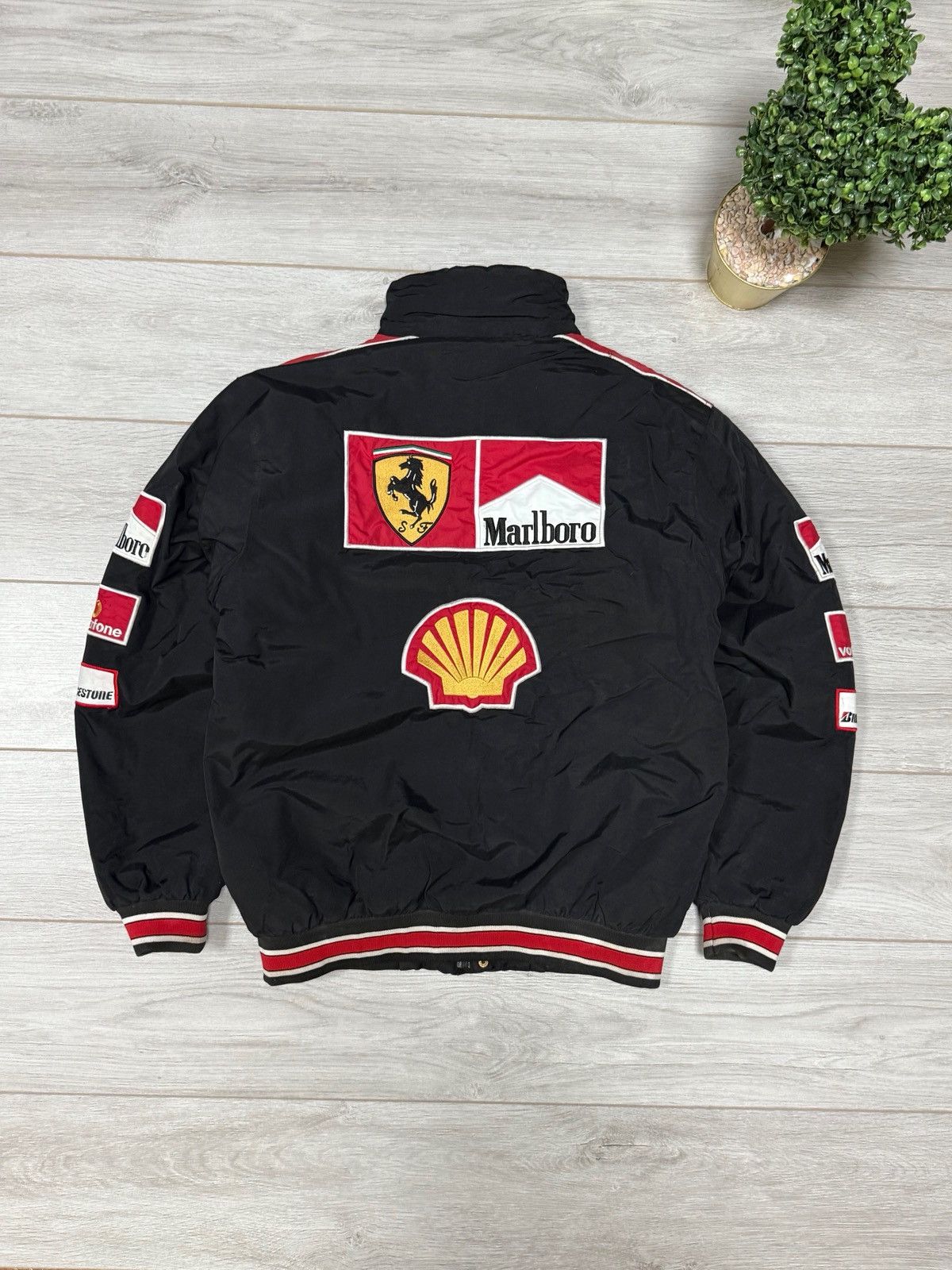 Marlboro Ferrari Marlboro Chase shell Vodafone vintage racing bomber Size US L / EU 52-54 / 3 - 2 Thumbnail