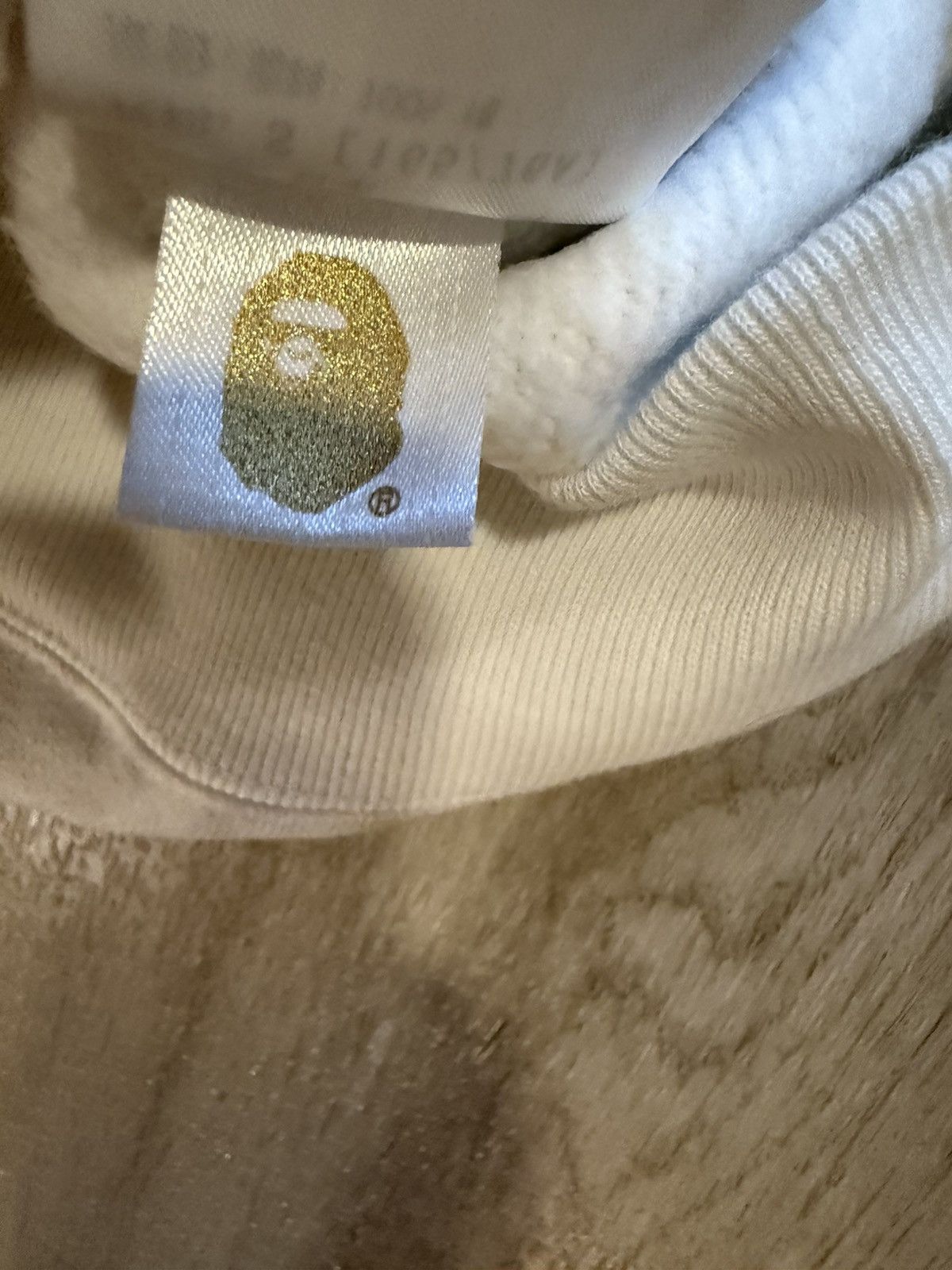 Bape Bape ivory floral camo pullover Size US S / EU 44-46 / 1 - 5 Thumbnail