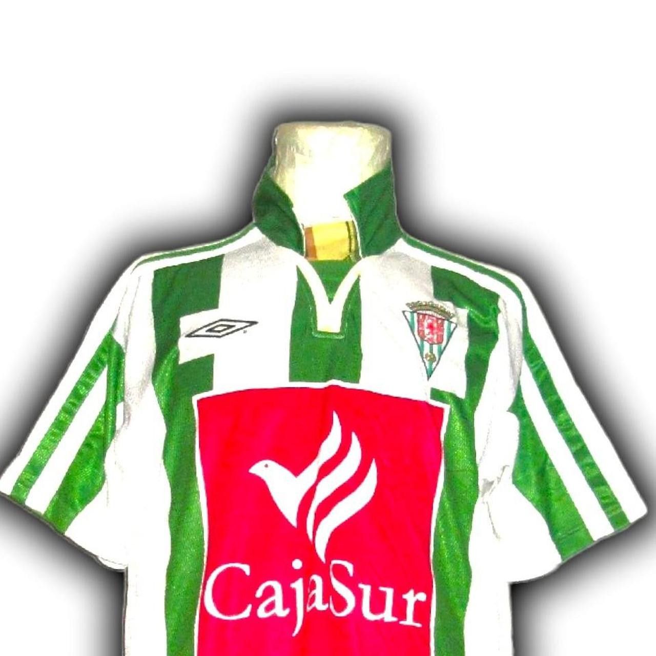 Umbro CF Cordoba 2001 2002 Home Shirt Jersey Size US L / EU 52-54 / 3 - 1 Thumbnail