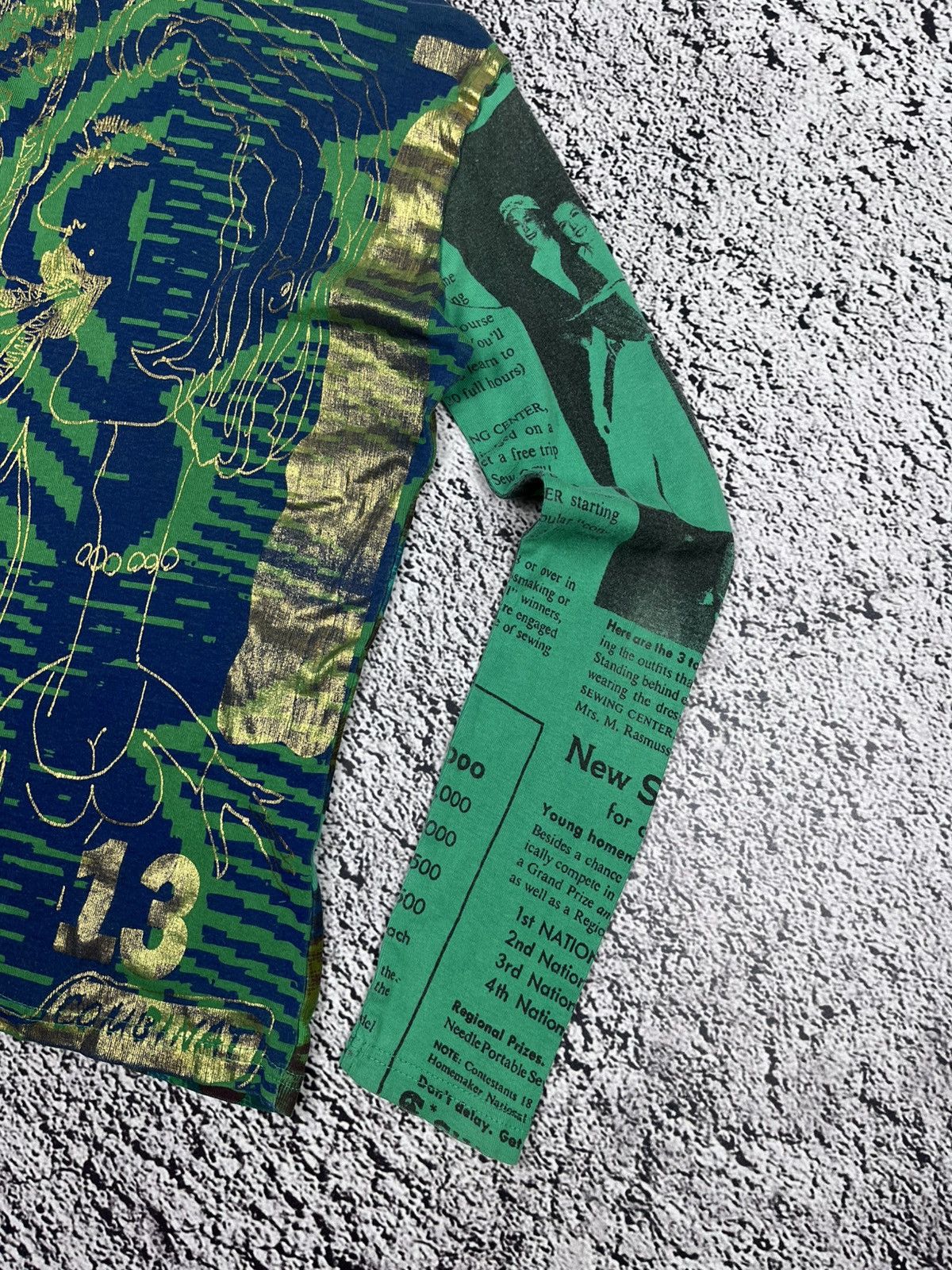 Desigual Vintage Gaultier Style Desigual printed turtleneck size M Size M / US 6-8 / IT 42-44 - 10 Thumbnail