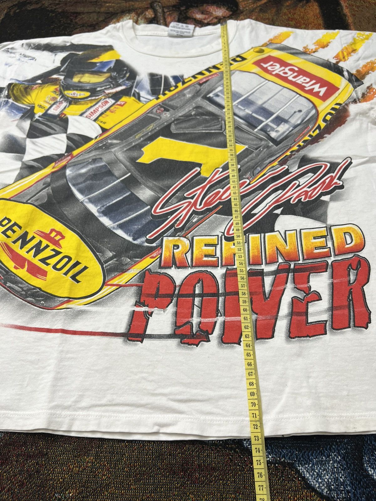 NASCAR Vintage NASCAR Steve Pack Pennzoil AOP Tee Size US L / EU 52-54 / 3 - 10 Thumbnail