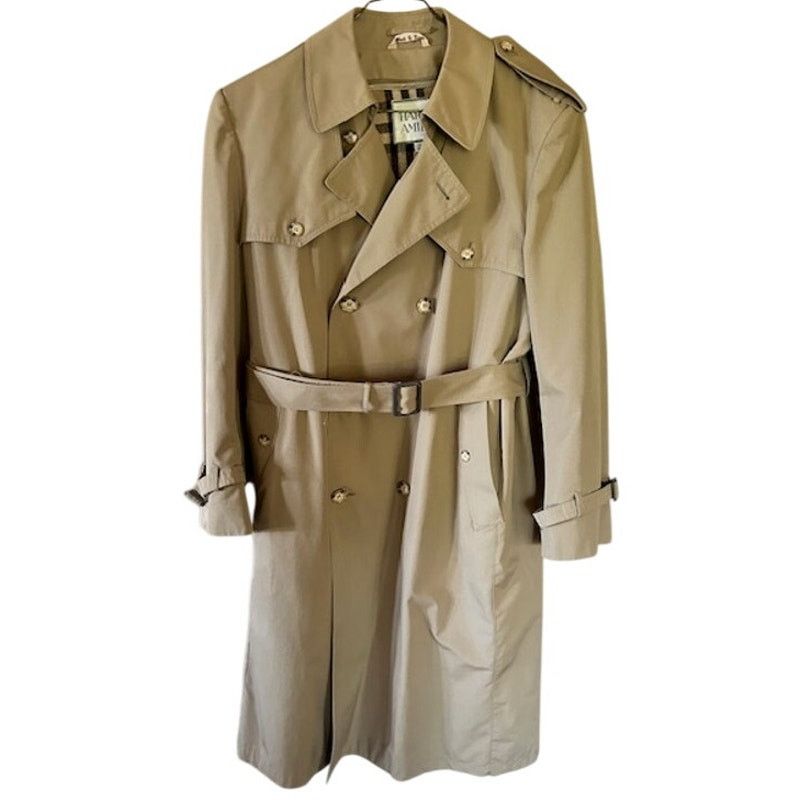 Hardy Amies Hardy Amies Trench Coat w/ Zip-Out Plaid Liner Size 44R Size US S / EU 44-46 / 1 - 2 Thumbnail