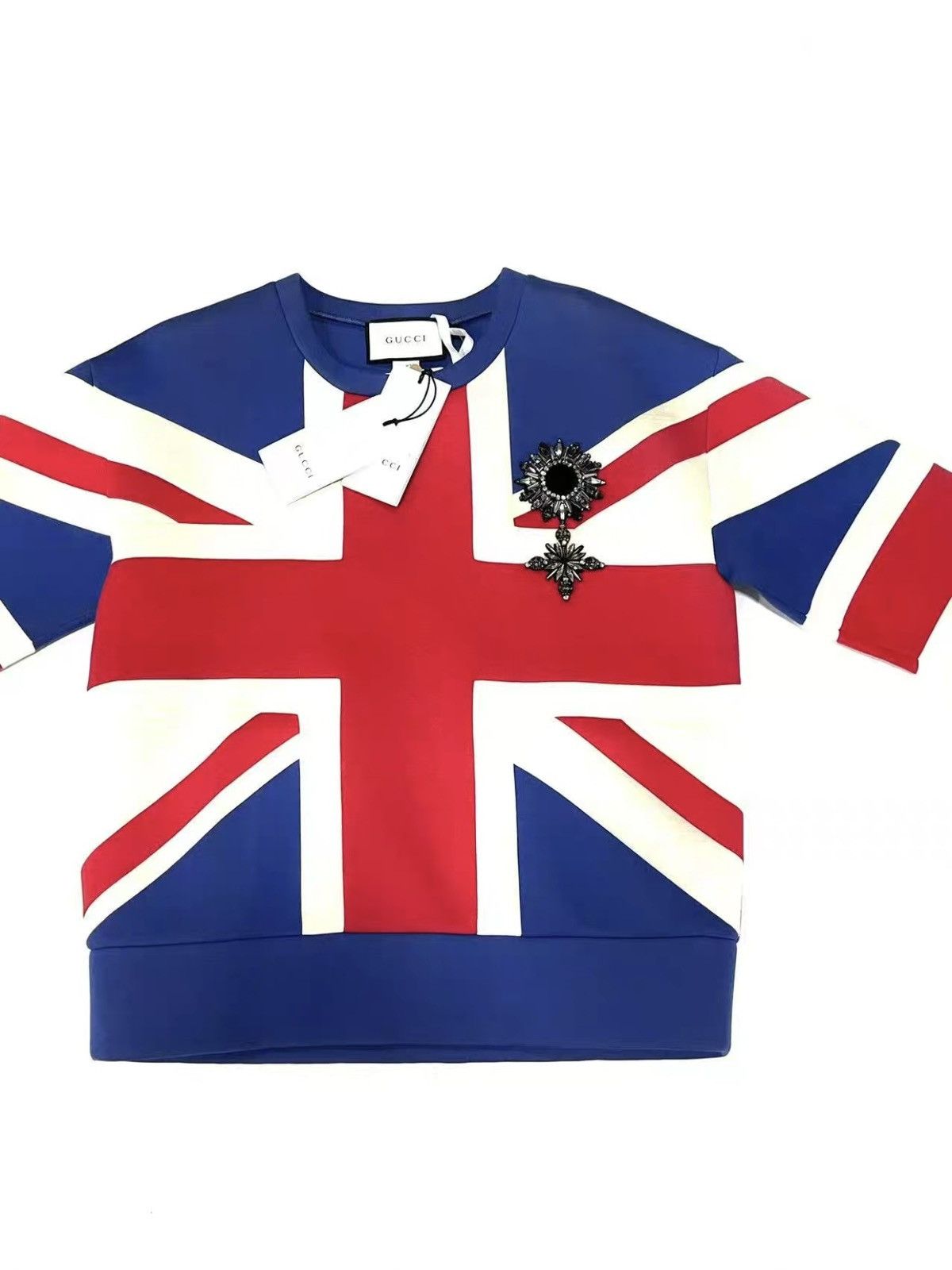 Gucci Gucci UK flag sweater M Size US M / EU 48-50 / 2 - 2 Thumbnail