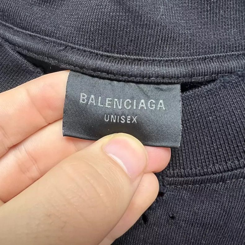 Balenciaga Balenciaga Ai Generation LOGO Letter Print Old Destruction Size US M / EU 48-50 / 2 - 3 Thumbnail