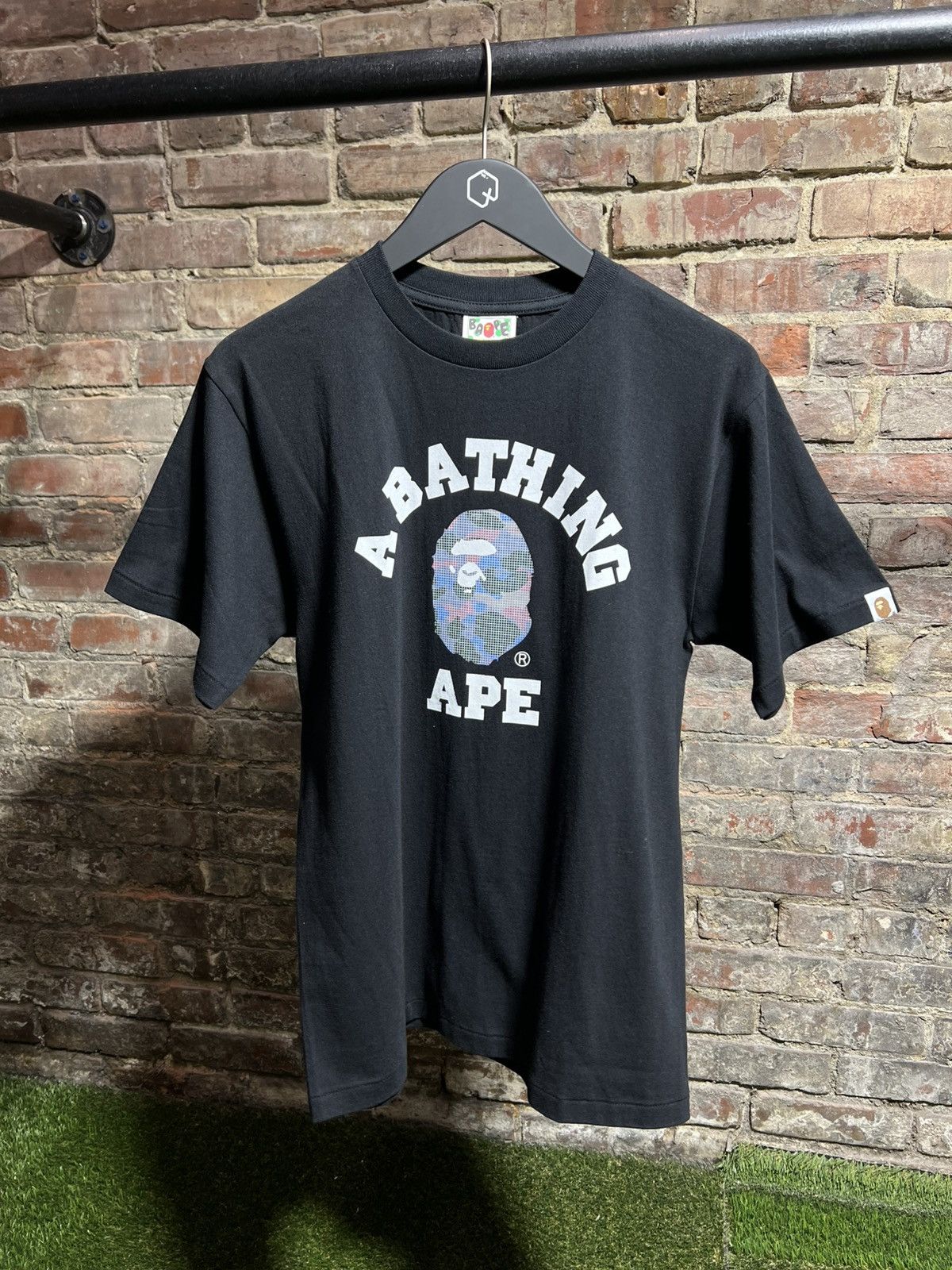 Bape Bape College Sellout Plaid Head Tee Size US M / EU 48-50 / 2 - 1 Thumbnail