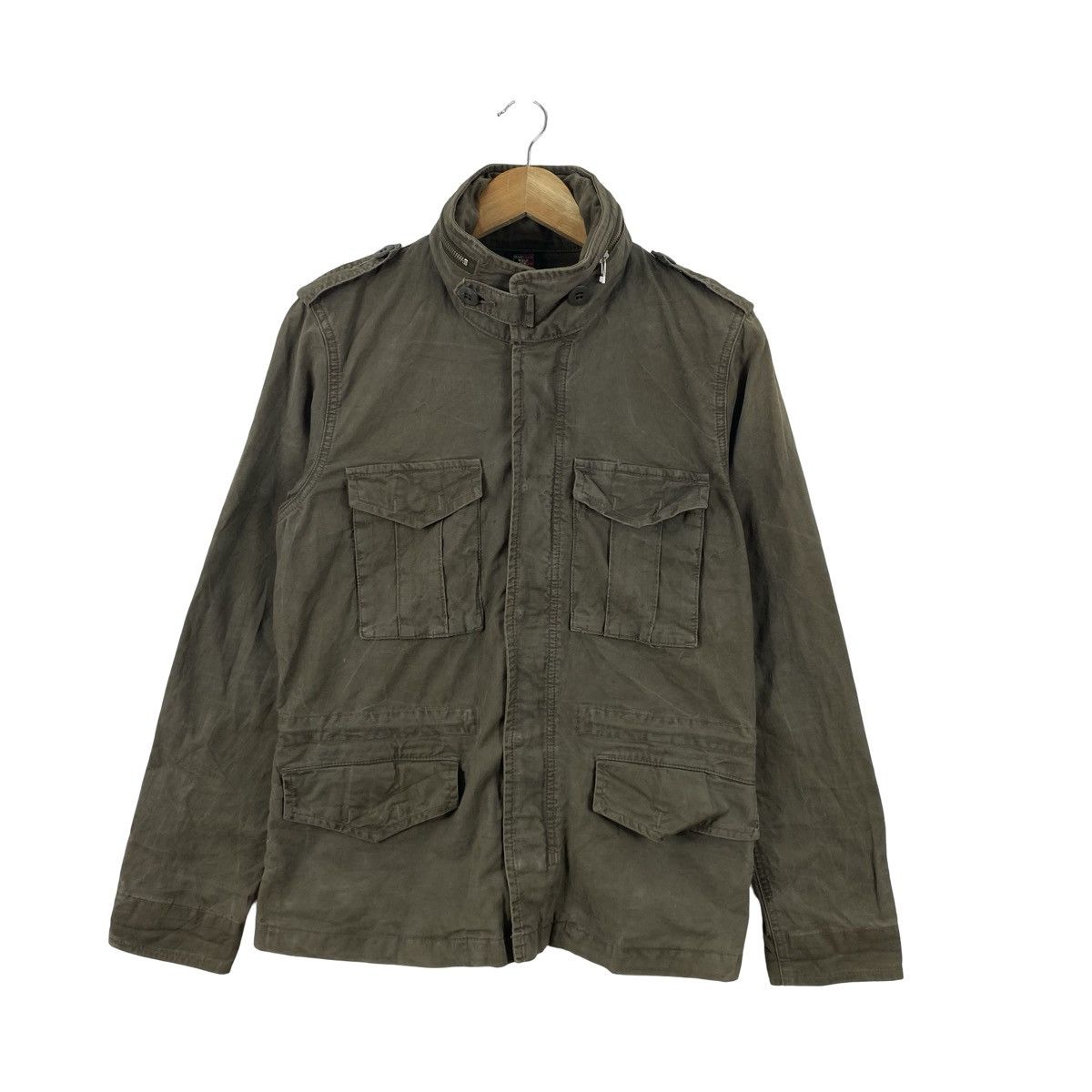 Barker BARKER WORK CLOTHING Dept Original Military Field Jacket Size US M / EU 48-50 / 2 - 4 Thumbnail