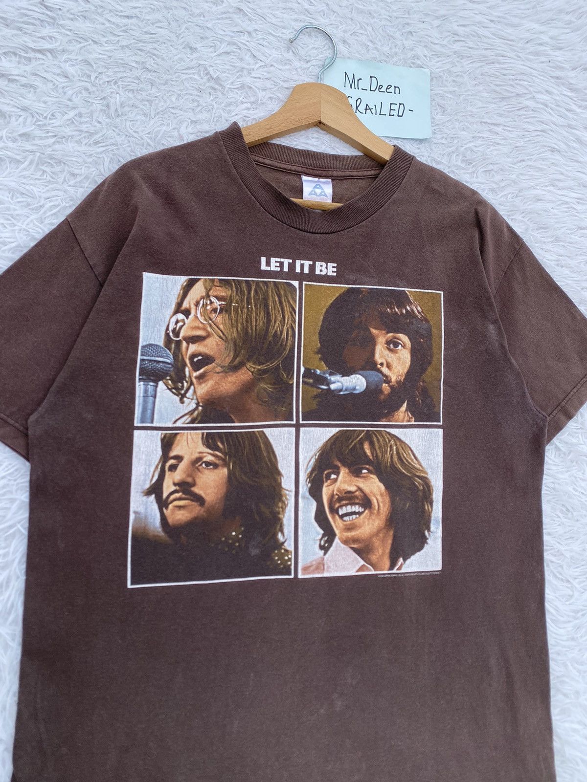 Band Tees Rare Vintage The Beatles “Let it Be “ Tshirt Size US L / EU 52-54 / 3 - 6 Thumbnail