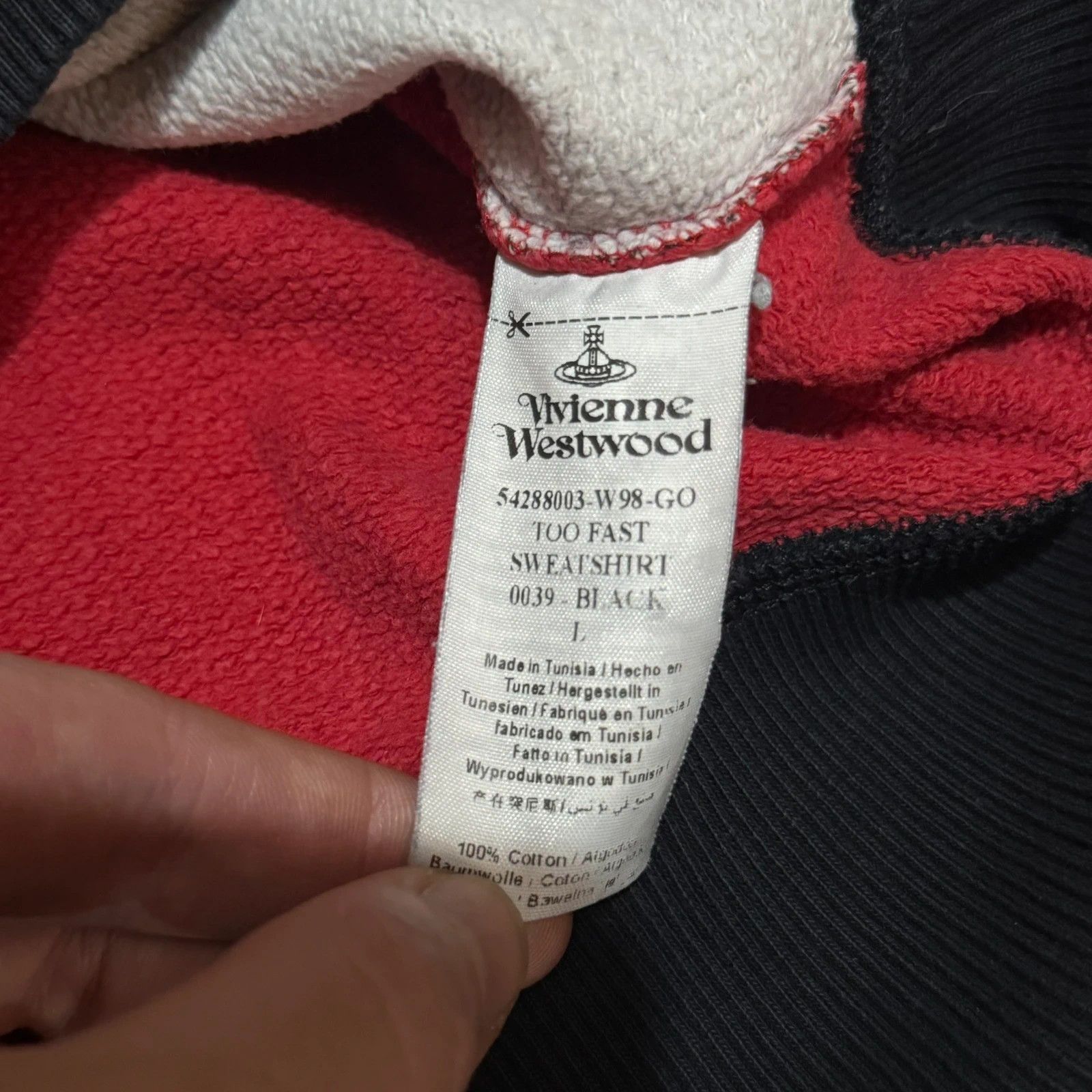 Vivienne Westwood Vintage Vivienne Vestwood “too fast to live ” sweatshirt Size US L / EU 52-54 / 3 - 6 Thumbnail