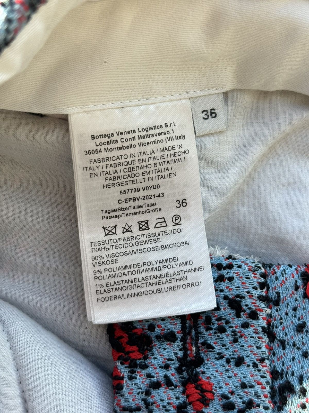 Bottega Veneta bottega veneta pants multi color unique Size US 36 / EU 52 - 4 Thumbnail