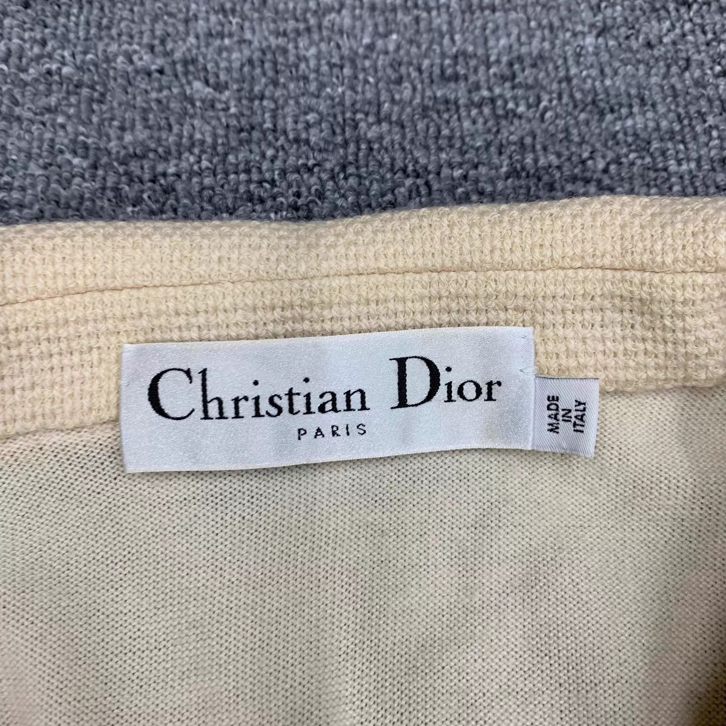 Dior Dior Ivory Wool & Silk Cardigan 38 95 New Size S / US 4 / IT 40 - 4 Thumbnail