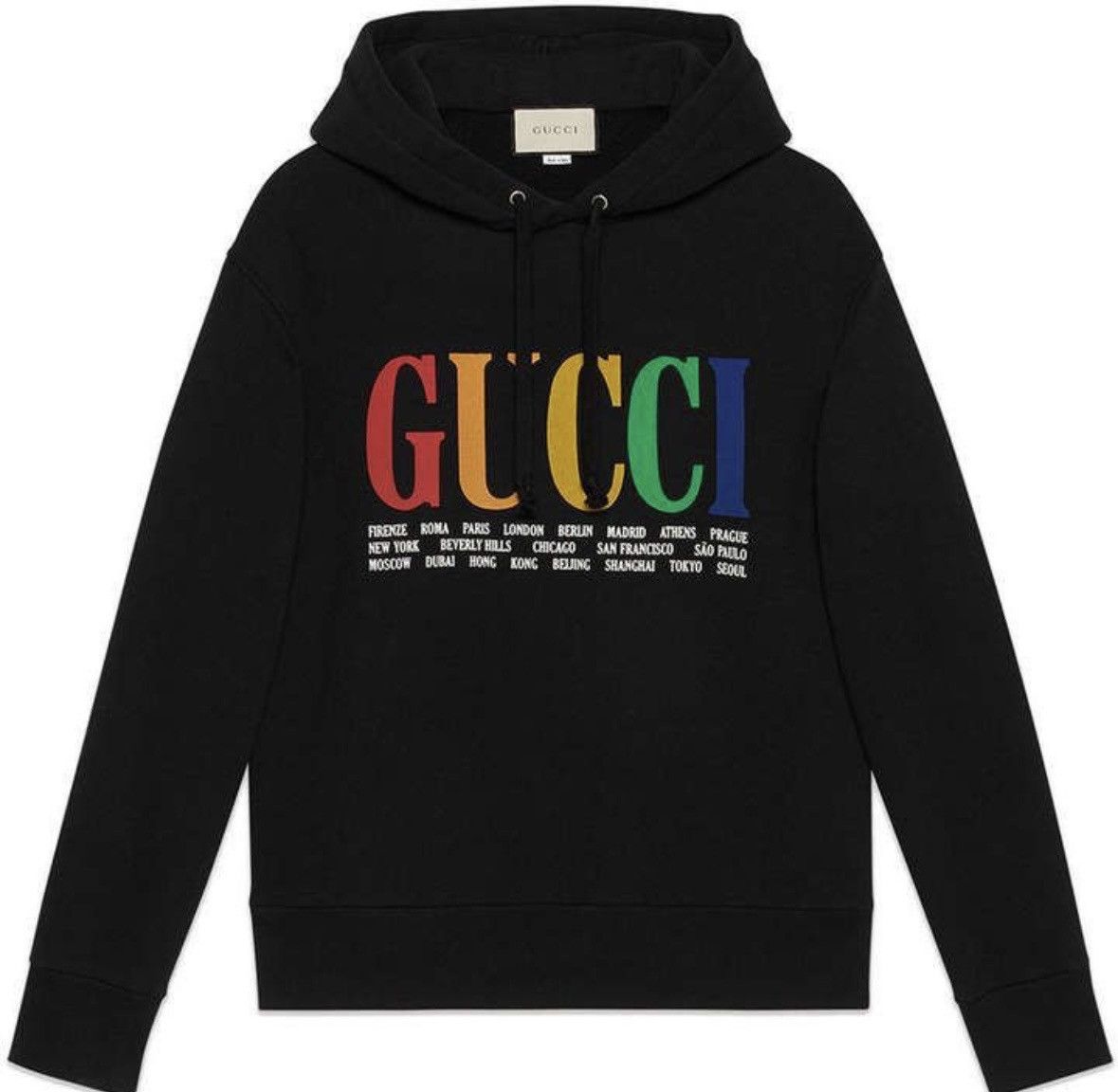 Gucci Gucci Rainbow Cities Hoodie Size US S / EU 44-46 / 1 - 1 Thumbnail