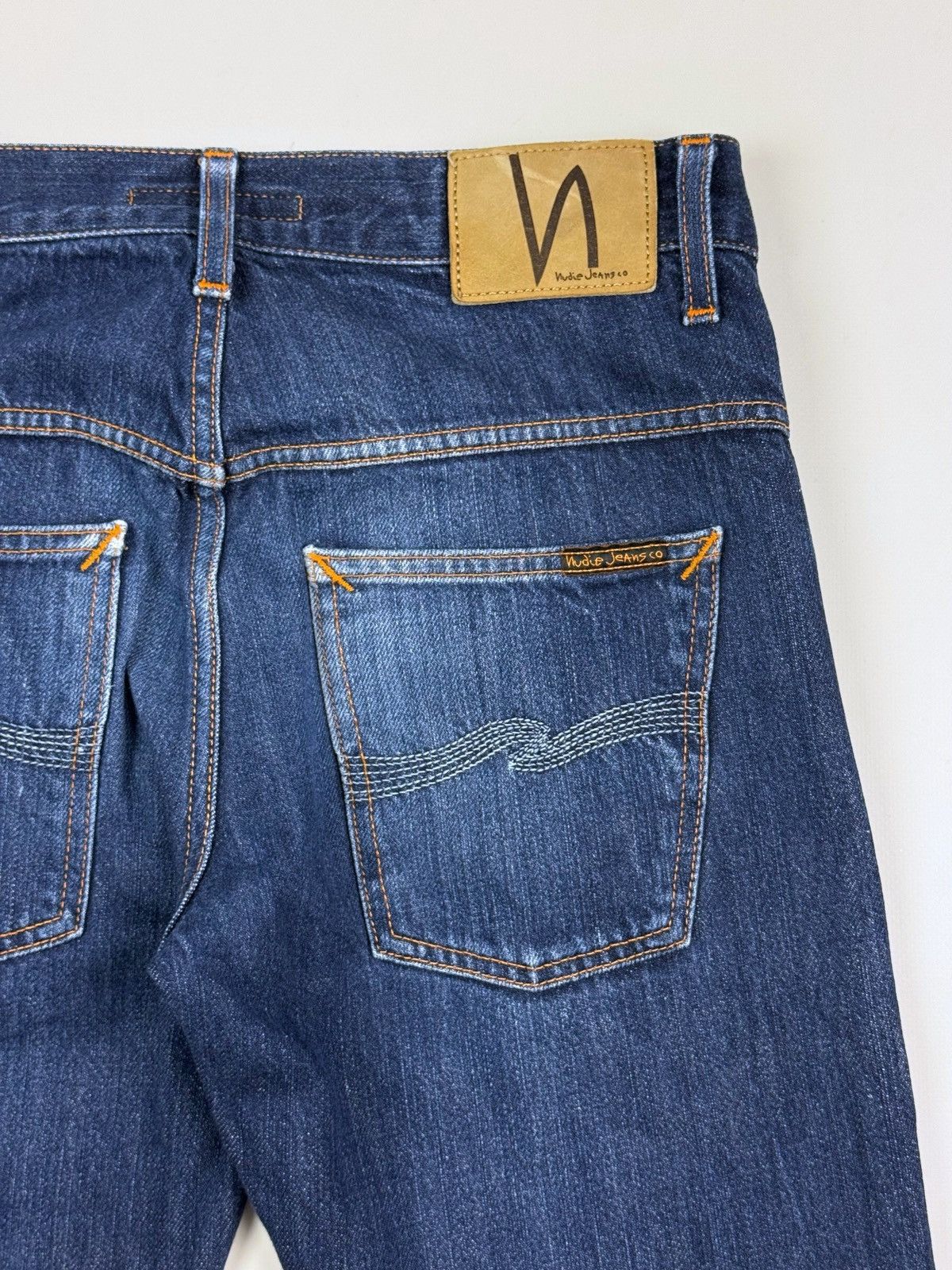 Nudie Jeans Nudie Jeans Co. Thin Finn Org.Dry Heavy Selvage Denim Jeans Size US 30 / EU 46 - 16 Thumbnail