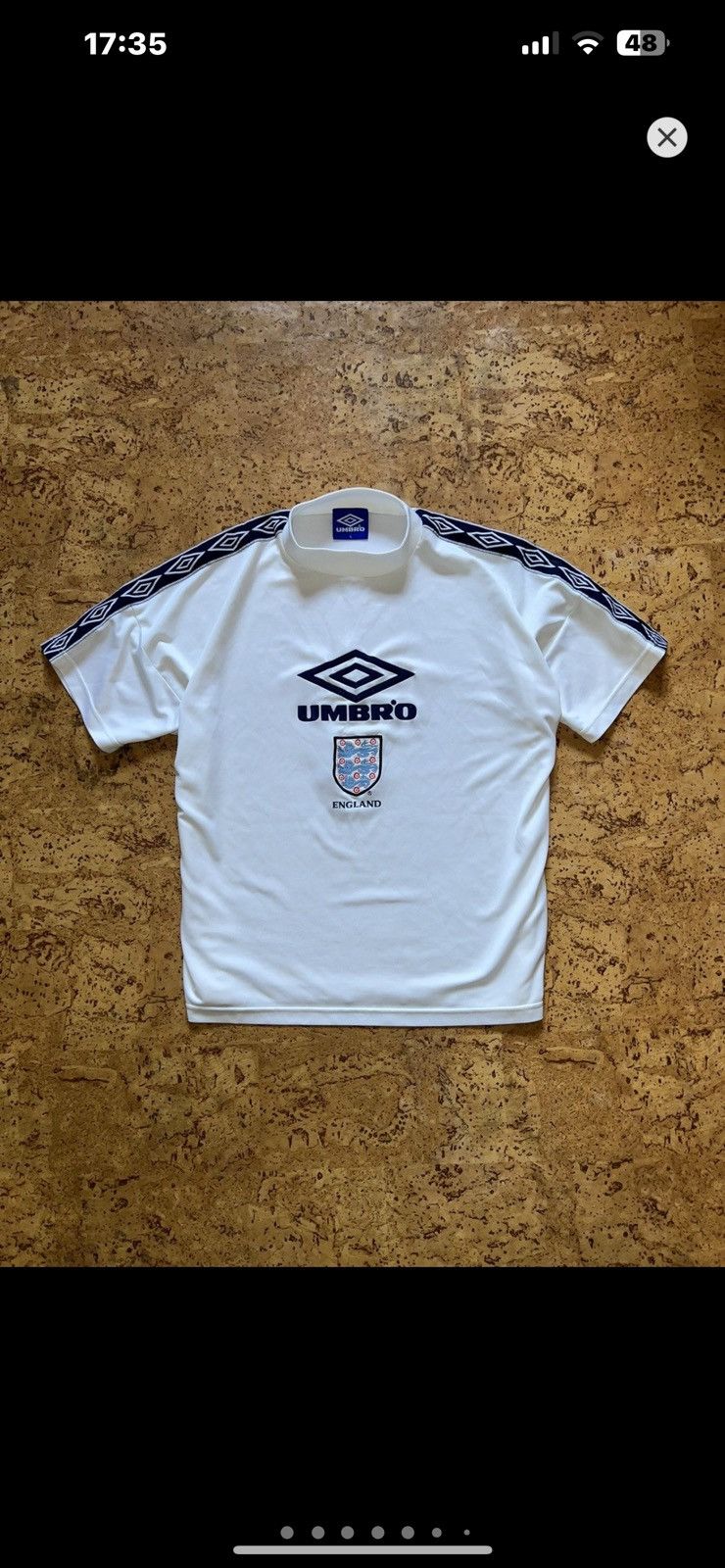 Umbro × Vintage Umbro shirt Size US L / EU 52-54 / 3 - 1 Thumbnail